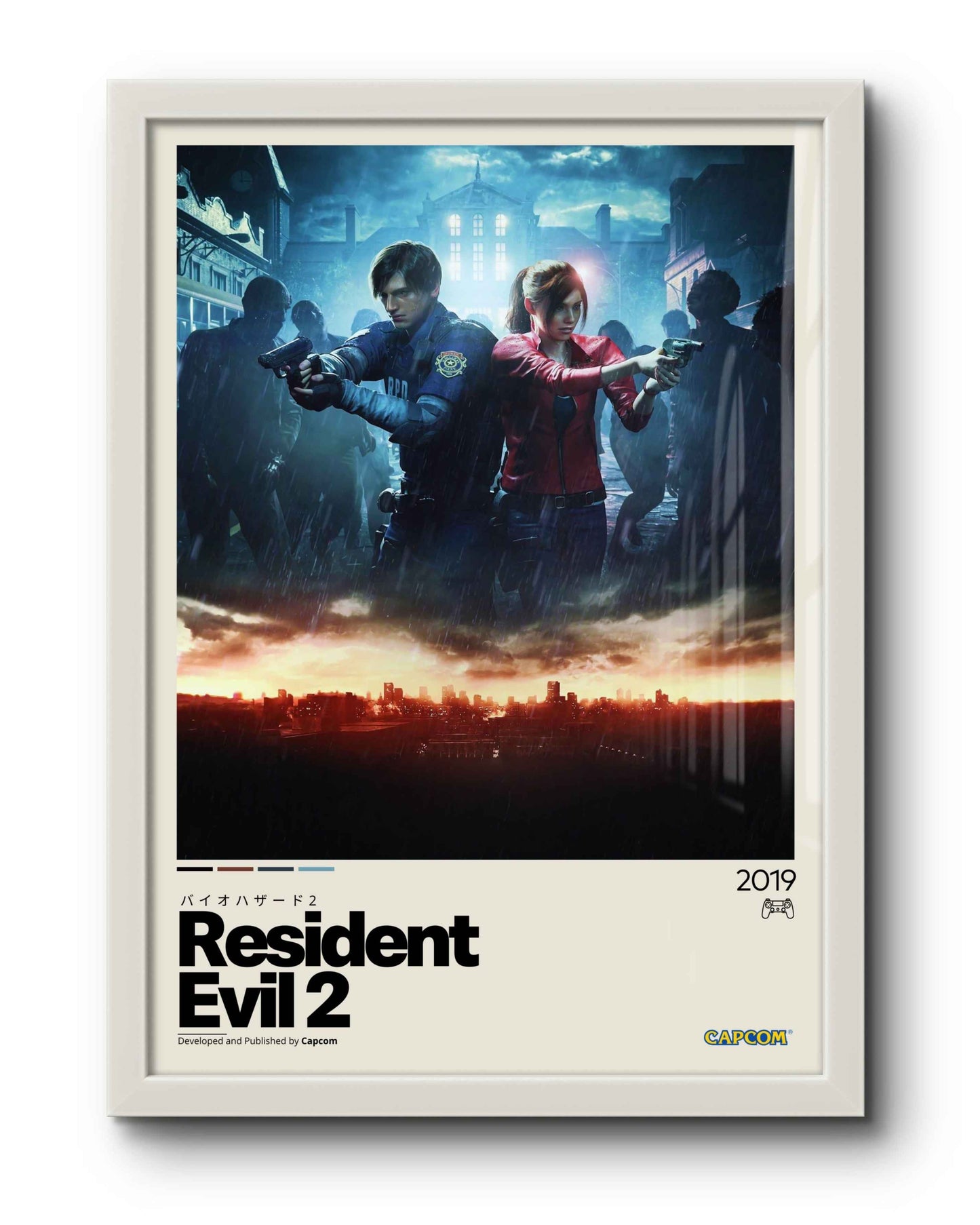 Quadro: Resident Evil 2 Remake (2019)