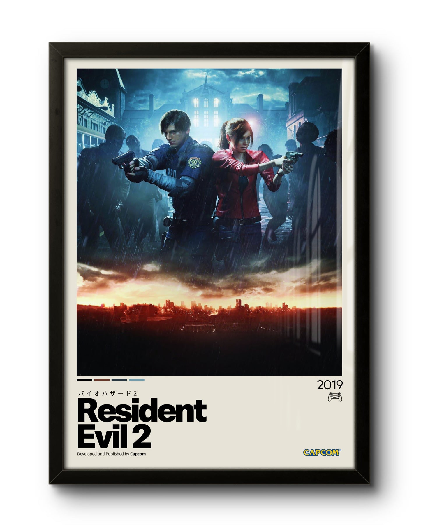 Quadro: Resident Evil 2 Remake (2019)