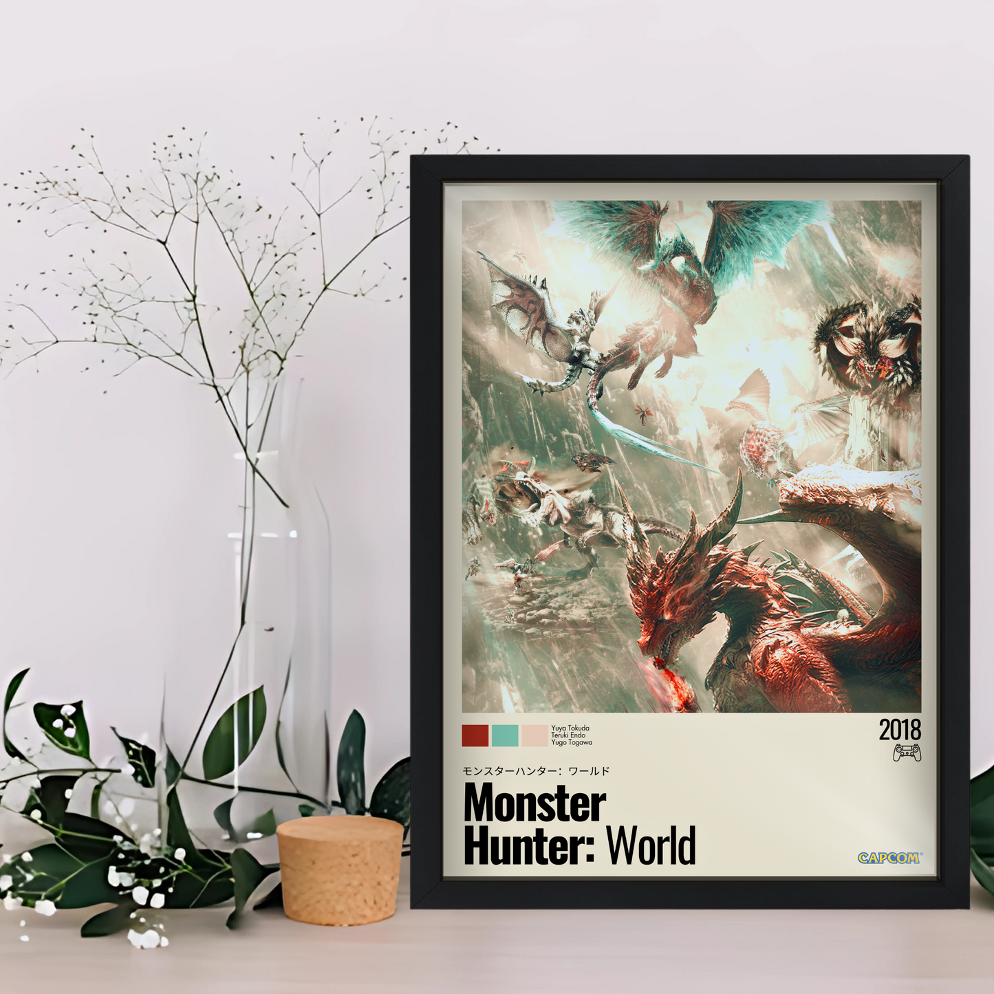 Quadro: Monster Hunter / World (2018) - Quadraê