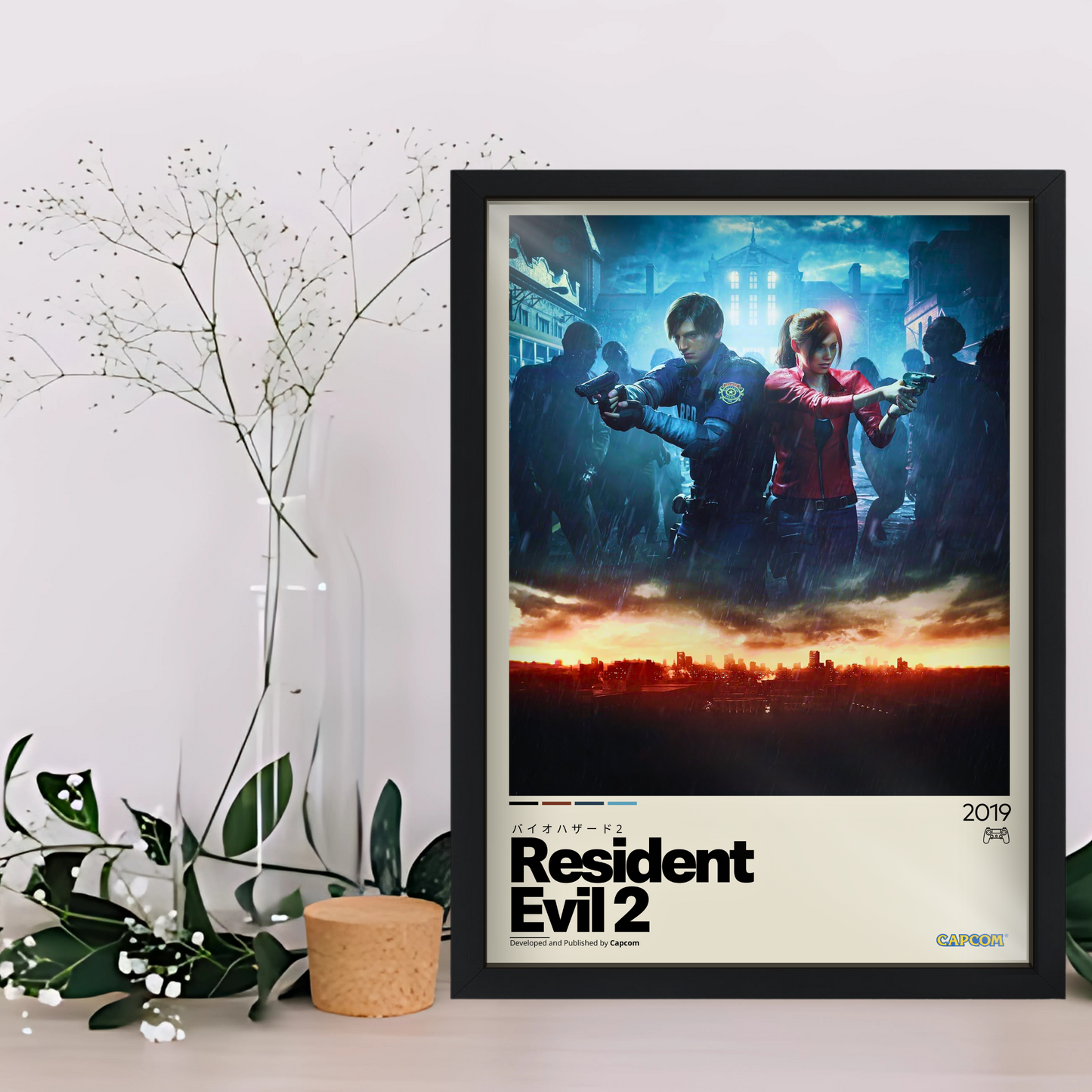 Quadro: Resident Evil 2 Remake (2019)