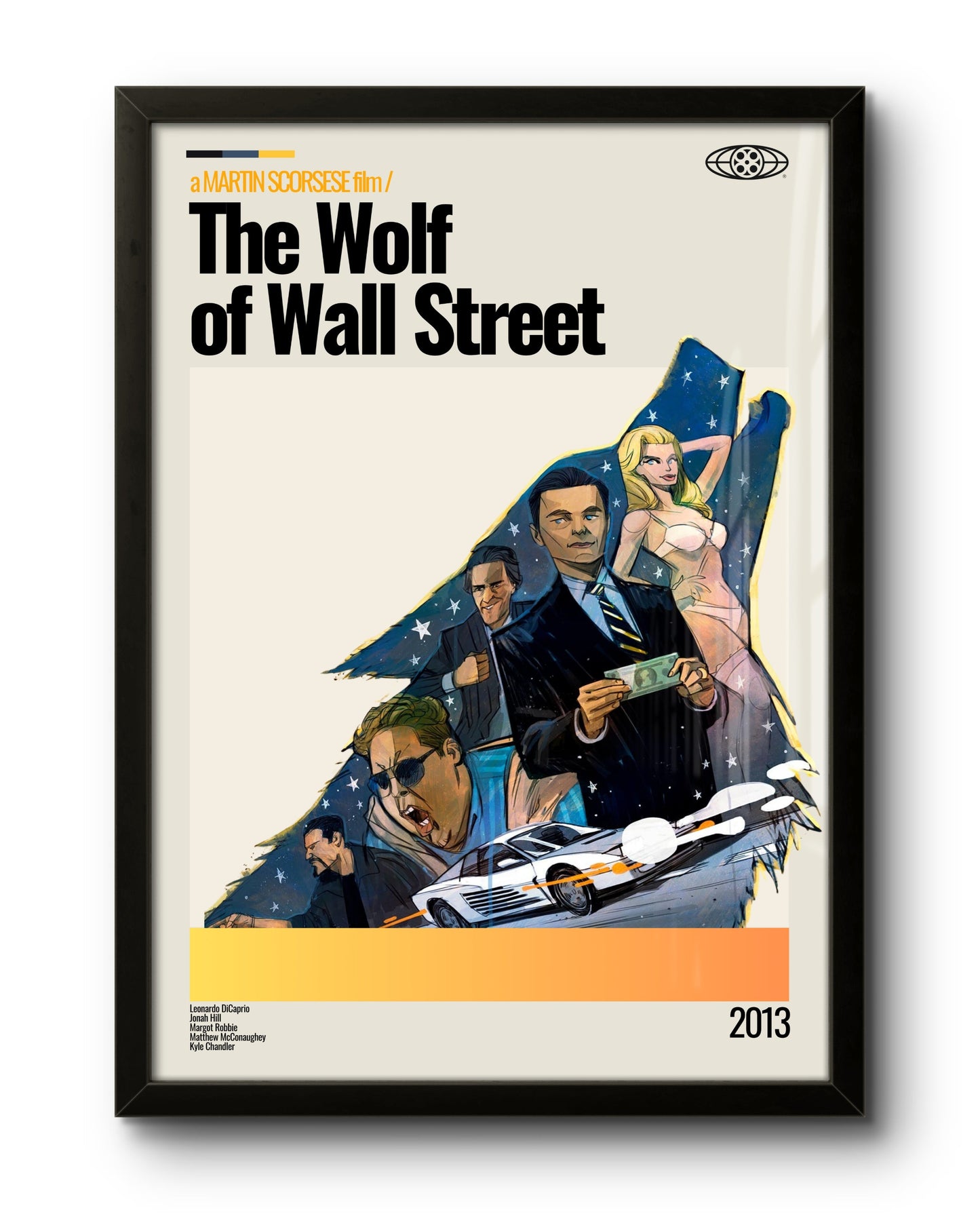 Quadro: O Lobo de Wall Street (2013)