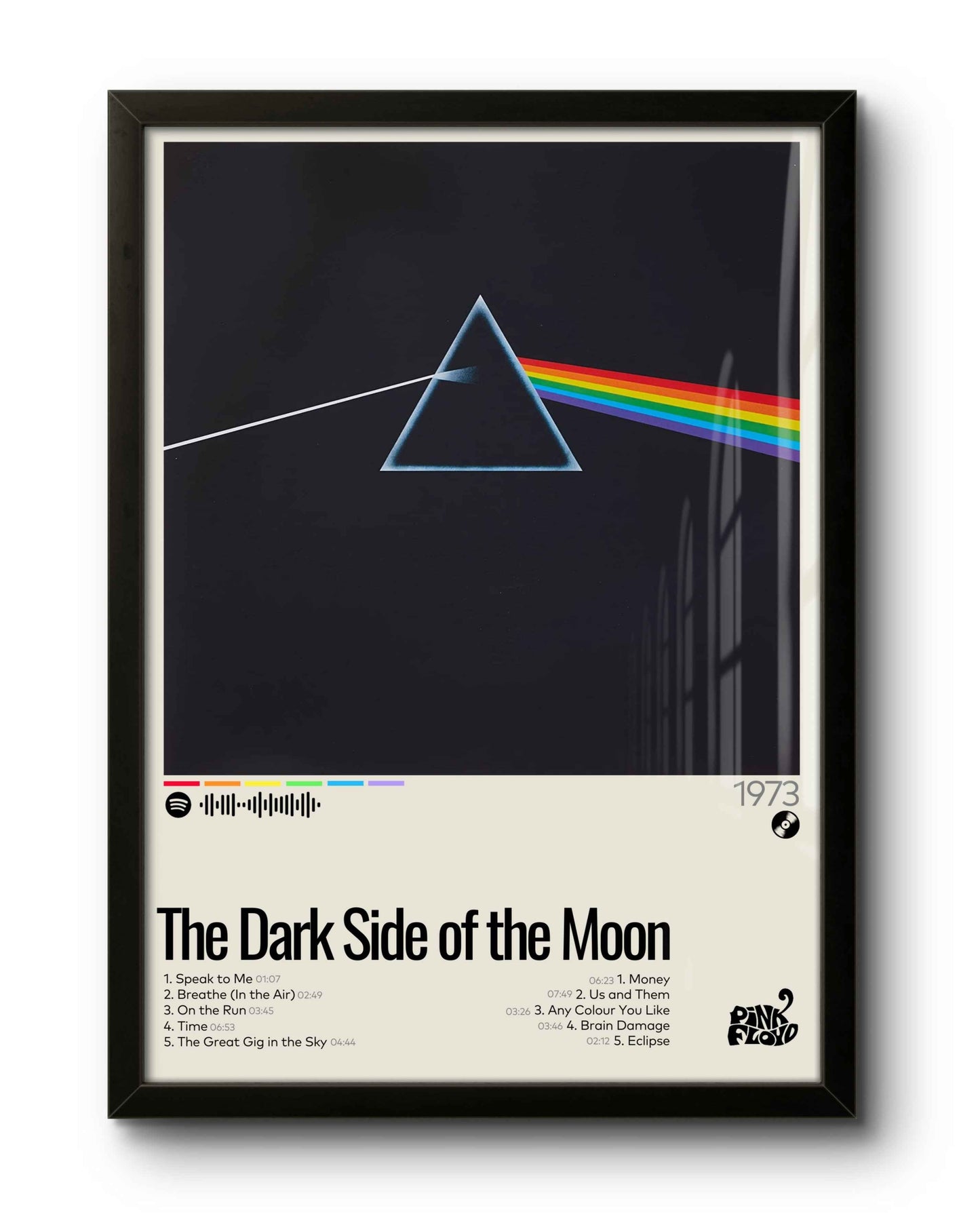 Quadro: The Dark Side of the Moon (1973) by Pink Floyd