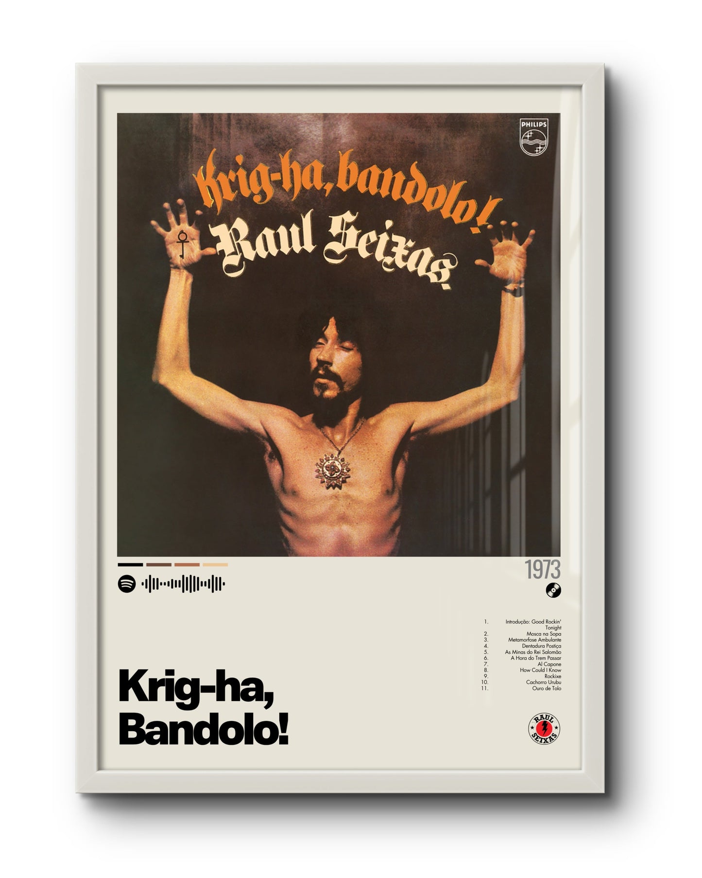 Quadro: Krig-ha, Bandolo! (1973) por Raul Seixas