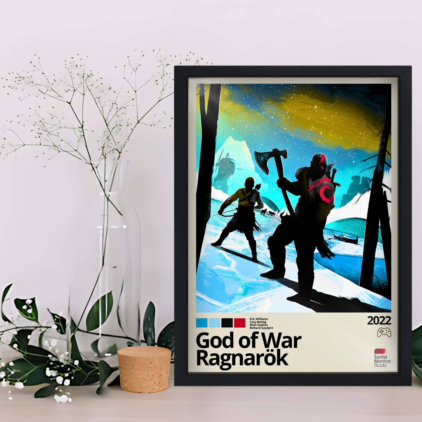 Quadro: God of War - Ragnarok (2022) - Quadraê