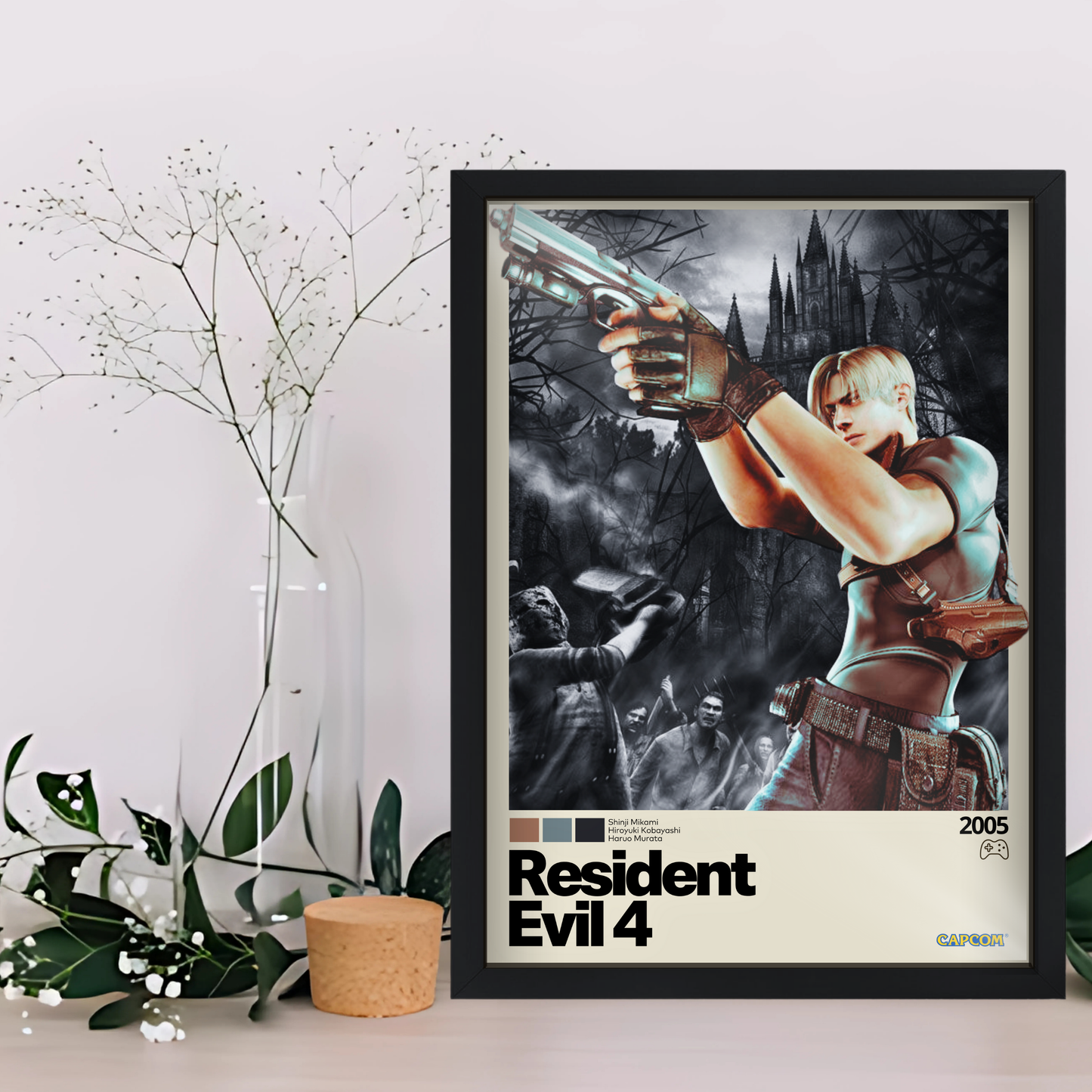 Quadro: Resident Evil 4 (2005) - Quadraê