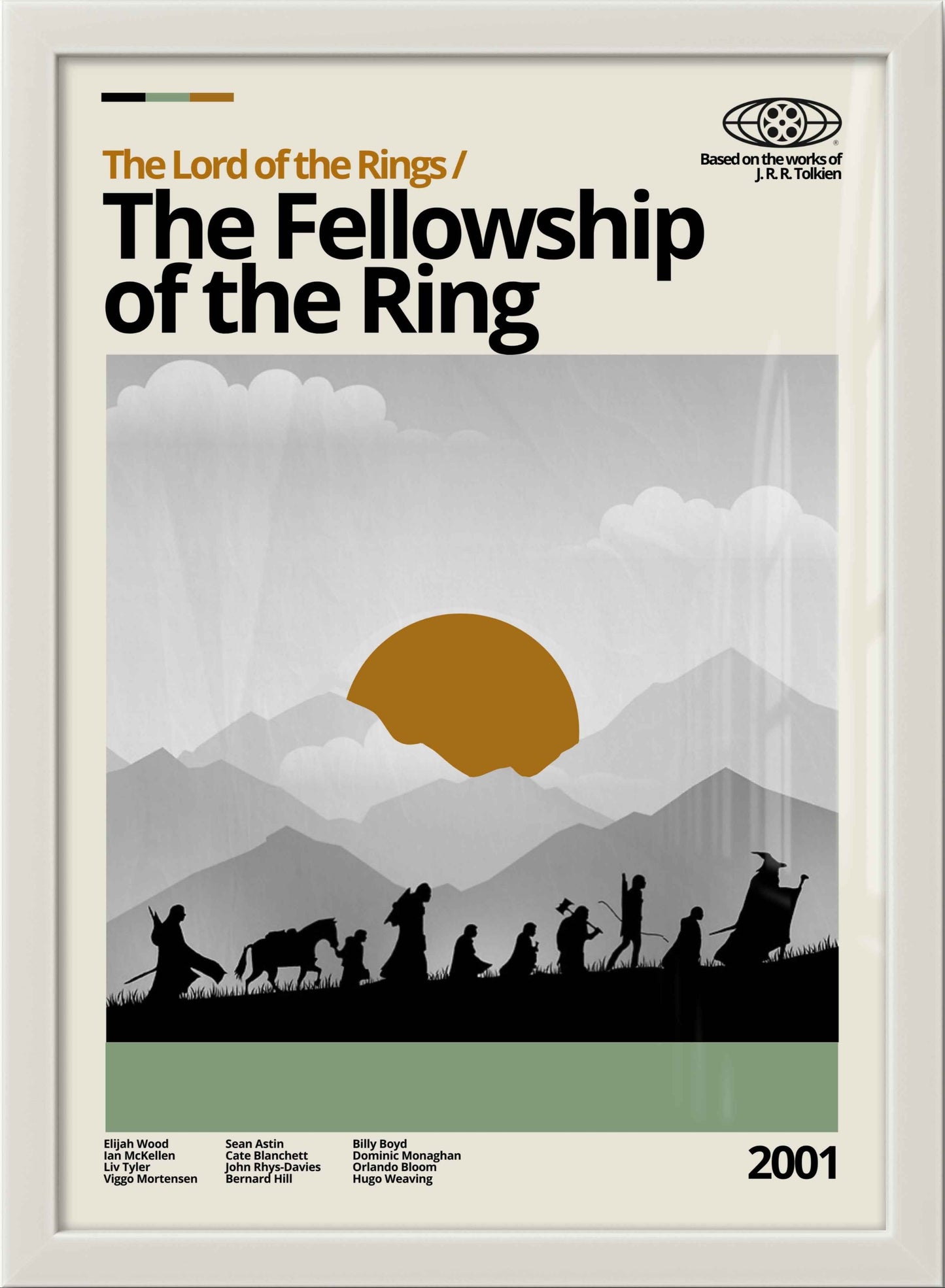 Quadro: O Senhor dos Anéis / A Sociedade do Anel (2001)