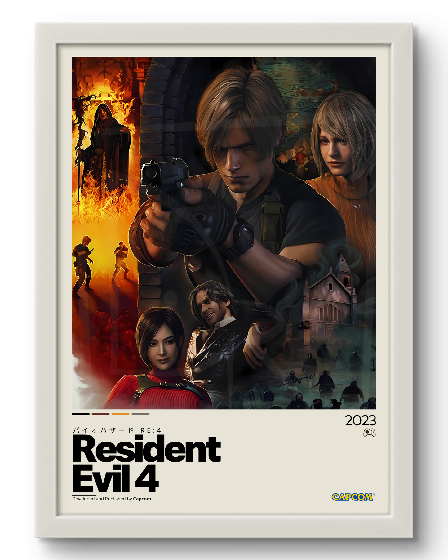 Quadro: Resident Evil 4 Remake (2023)