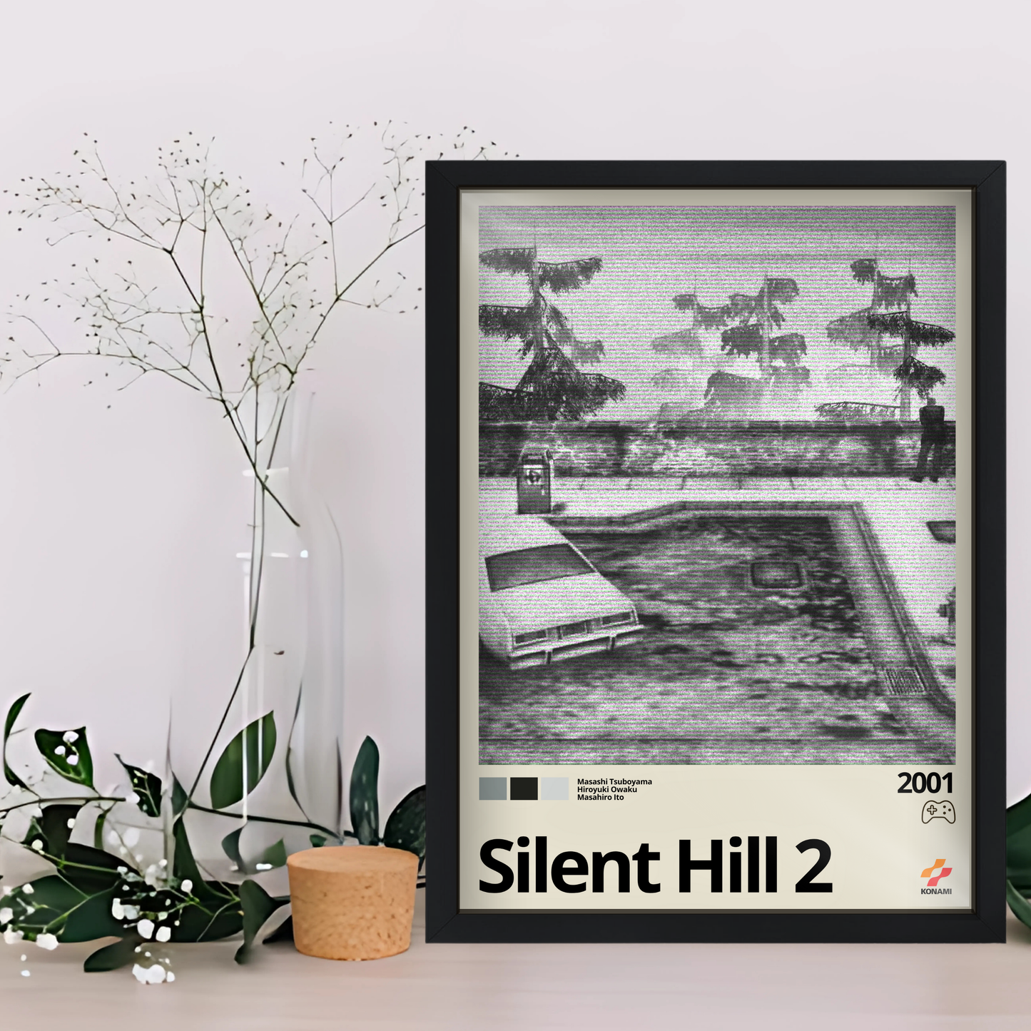 Quadro: Silent Hill 2 (2001) - Quadraê