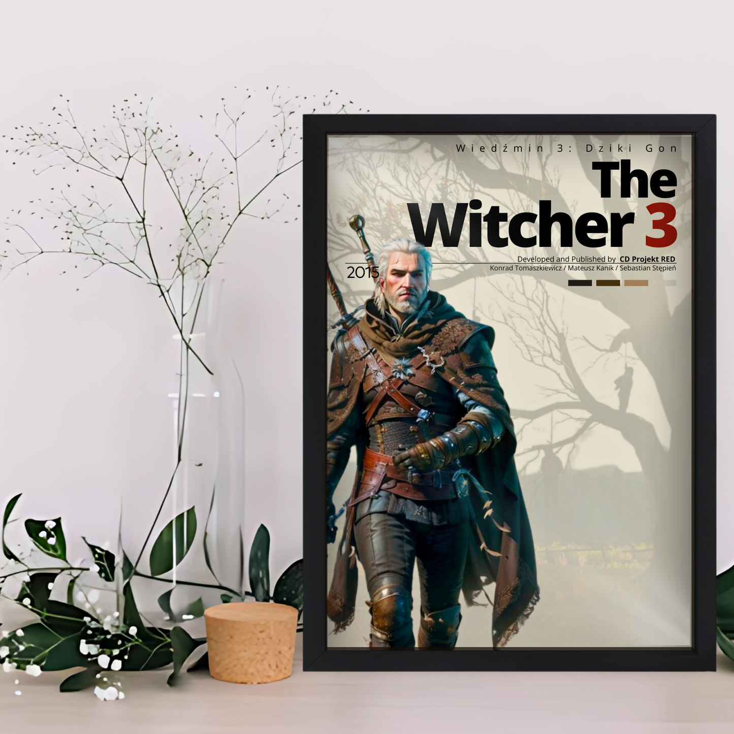 Quadro: The Witcher 3 v2 (2015) - Quadraê