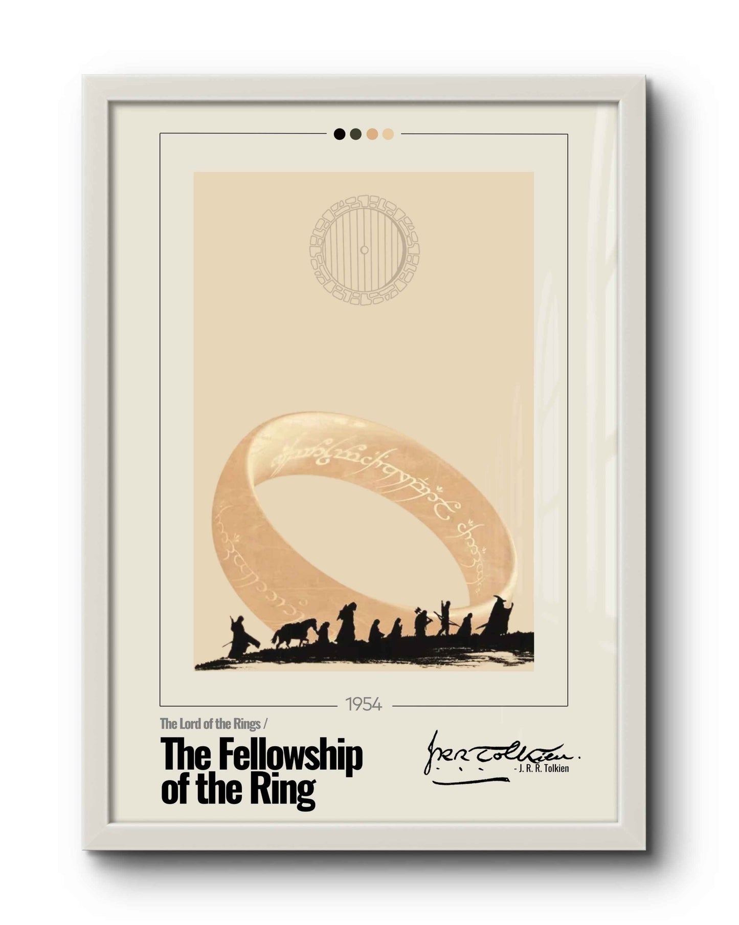 Quadro: The Fellowship of the Ring (1954) by J. R. R. Tolkien