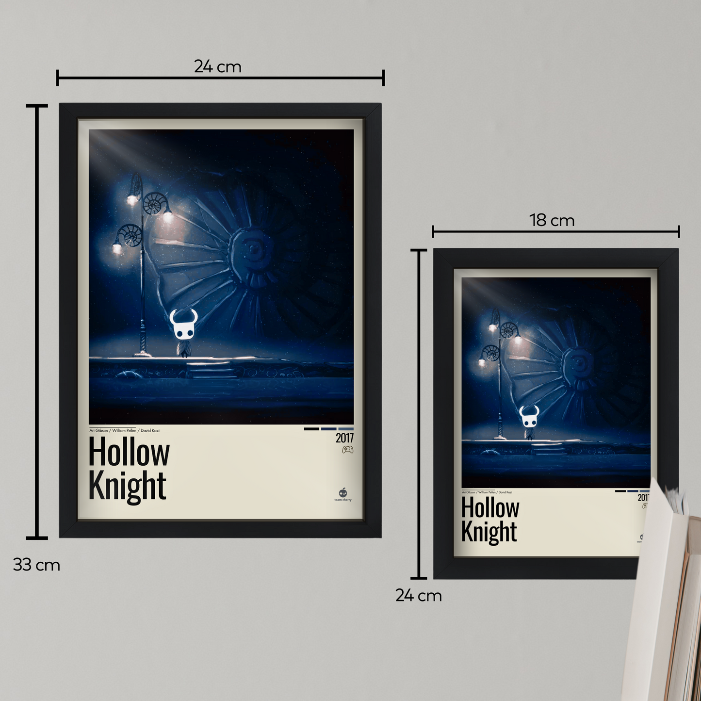 Quadro: Hollow Knight (2017) v2 - Quadraê