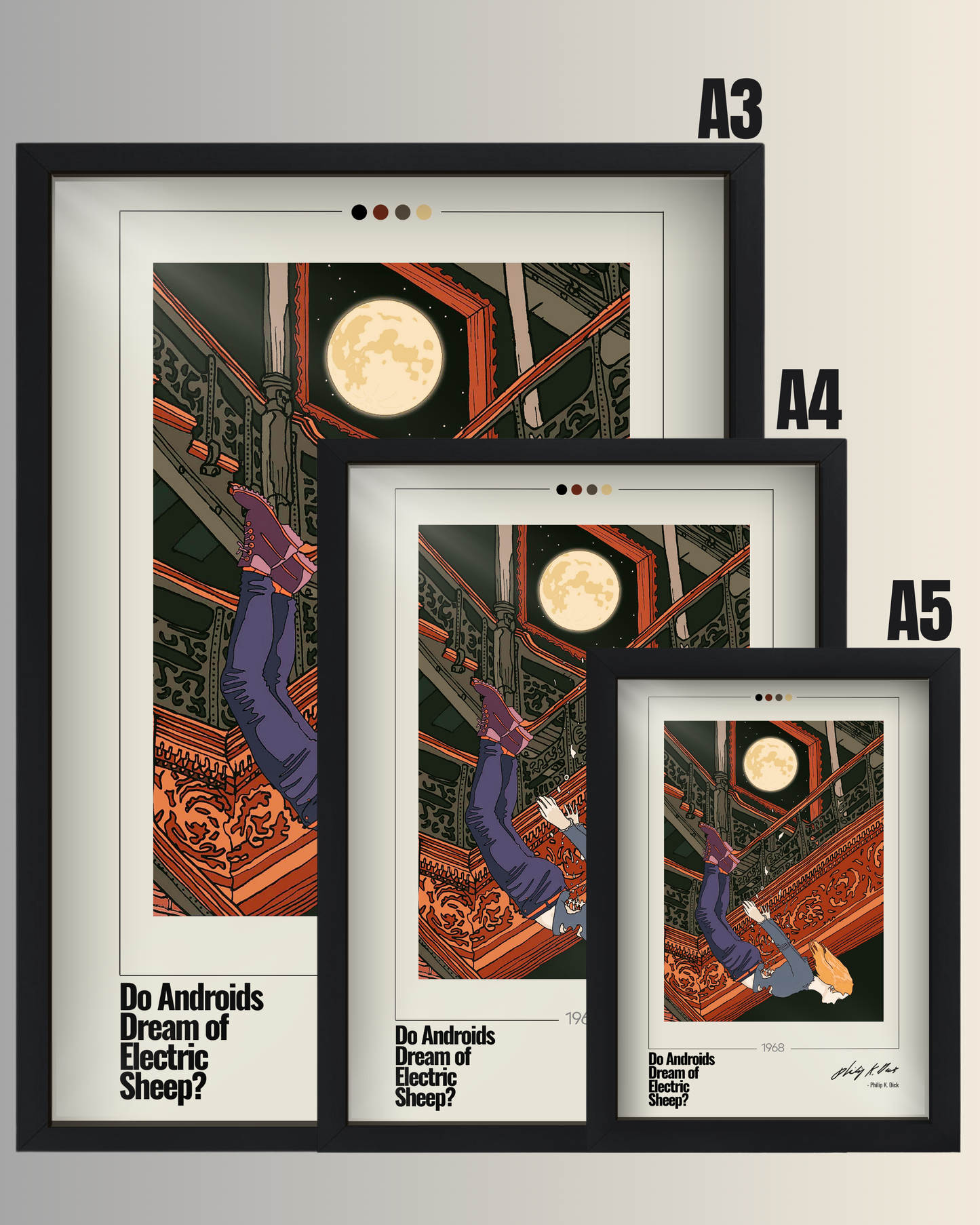 Quadro: Androides Sonham com Ovelhas Elétricas? (1968) by Philip K. Dick