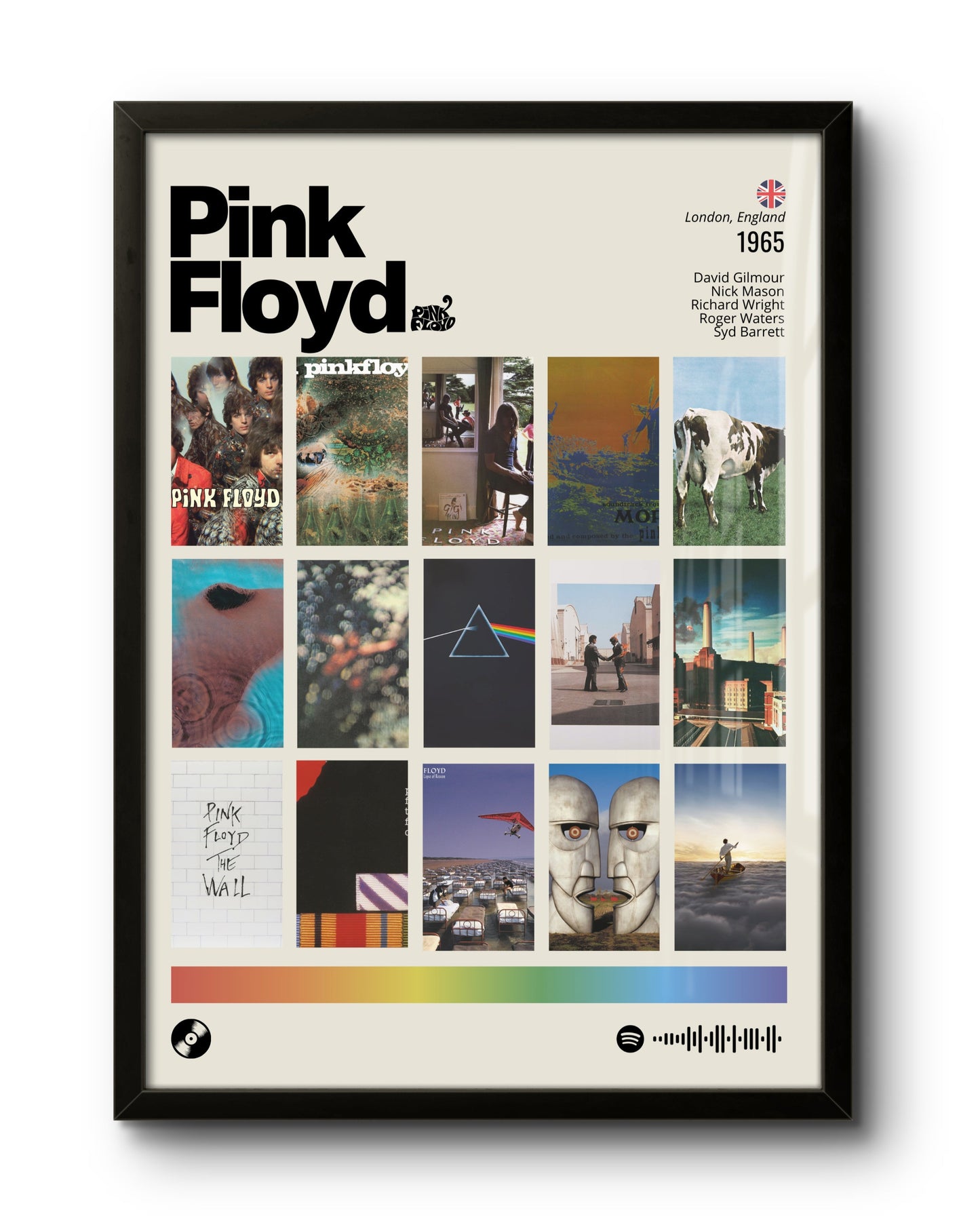 Quadro: Pink Floyd / Discografia (1965)