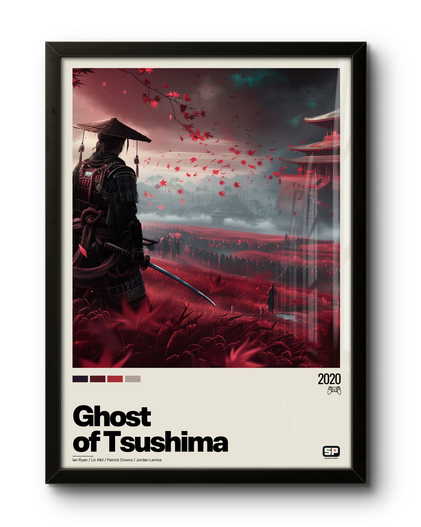Quadro: Ghost of Tsushima (2020)