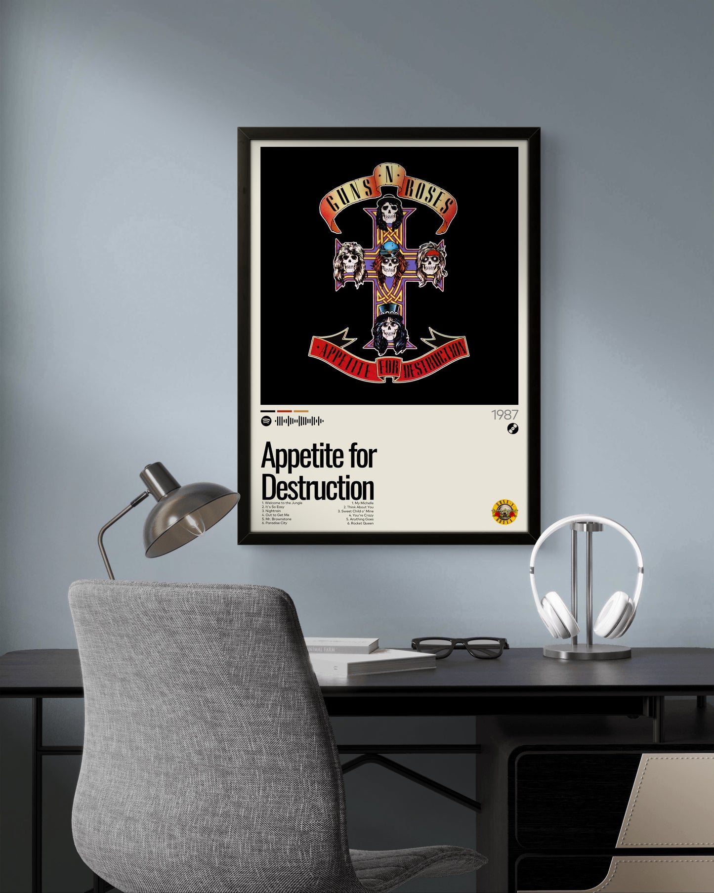 Quadro: Appetite for Destruction (1987) by Guns N' Roses