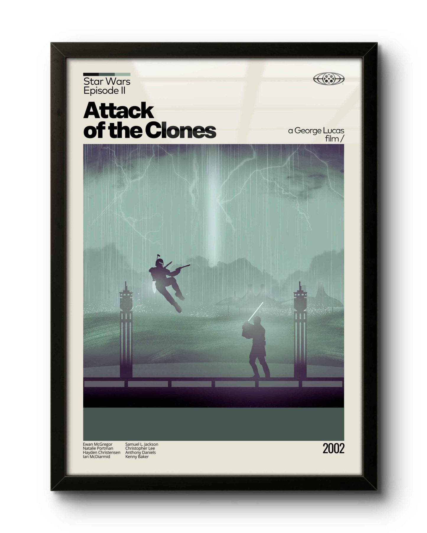 Quadro: Star Wars / Episódio II (2002) v2