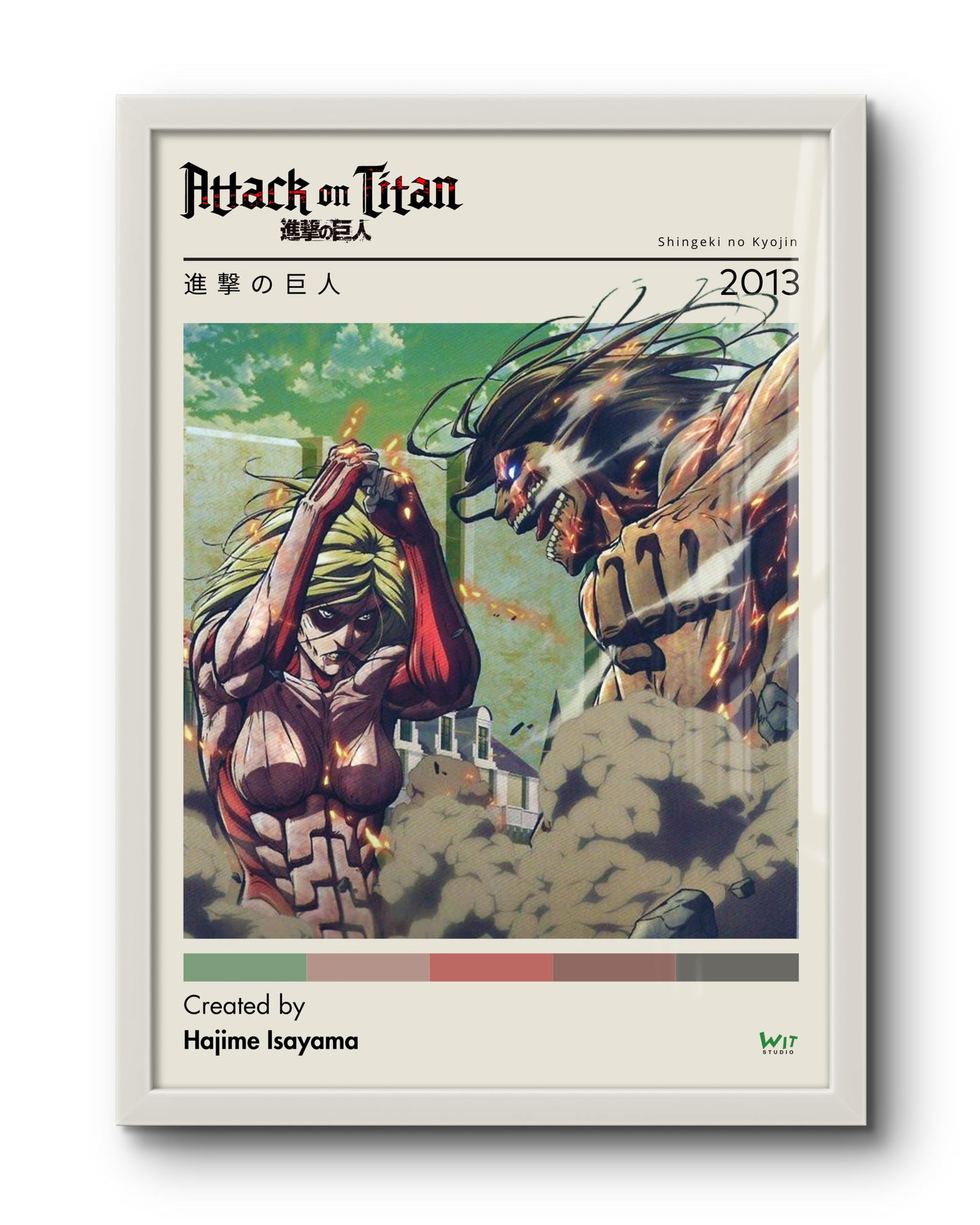 Quadro: Attack on Titan (2013) v4