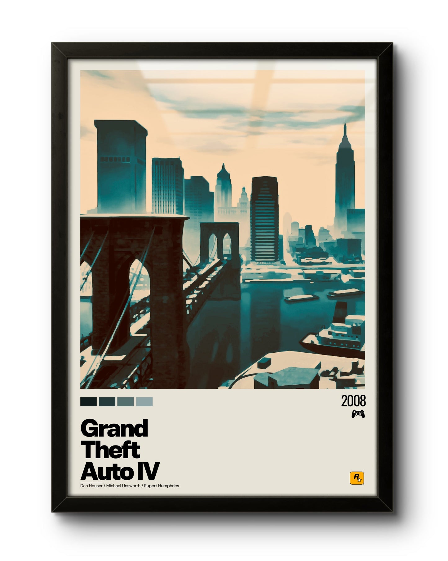 Quadro: Grand Theft Auto IV / GTA IV (2008)