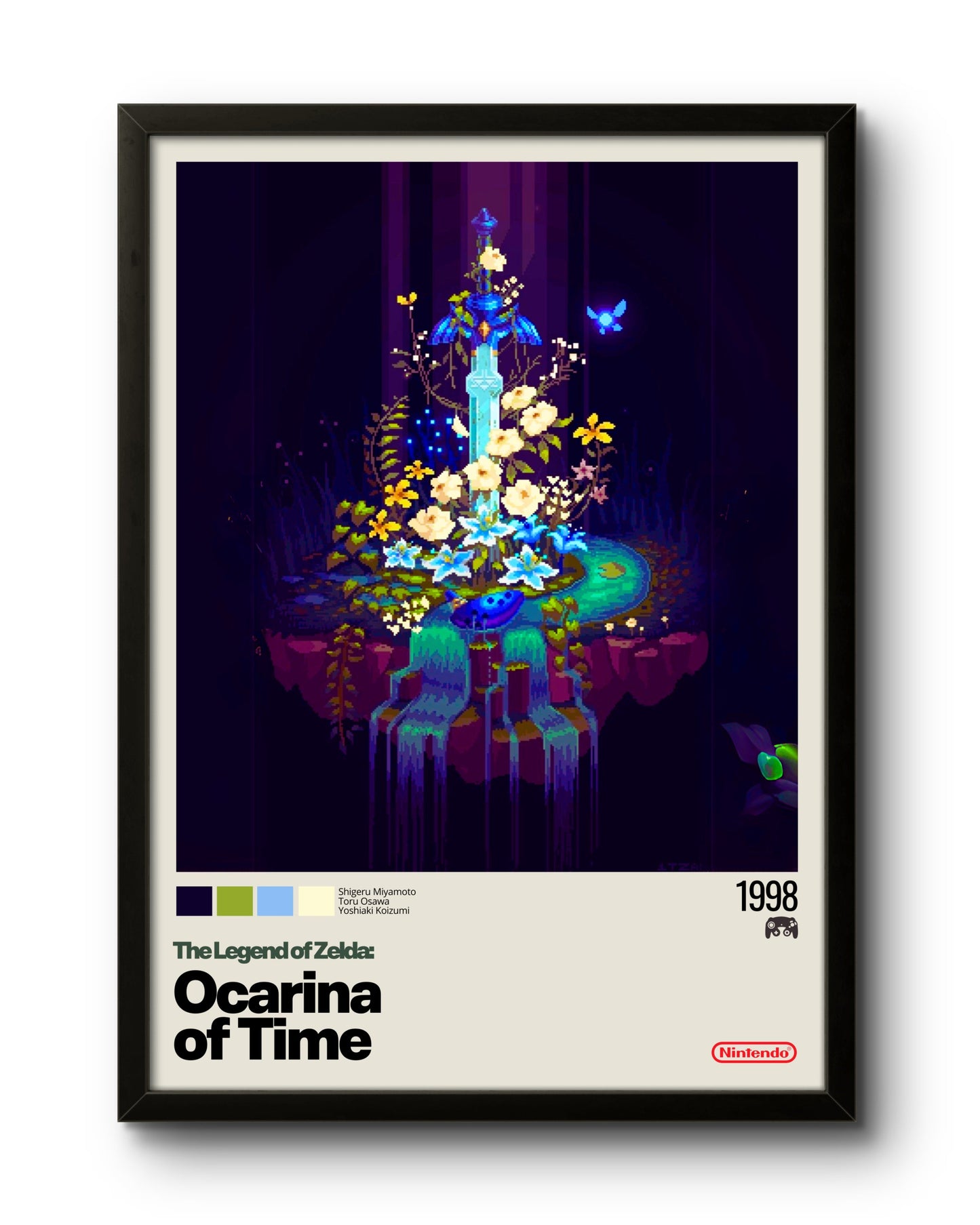 Quadro: The Legend of Zelda: Ocarina of Time (1998) v3