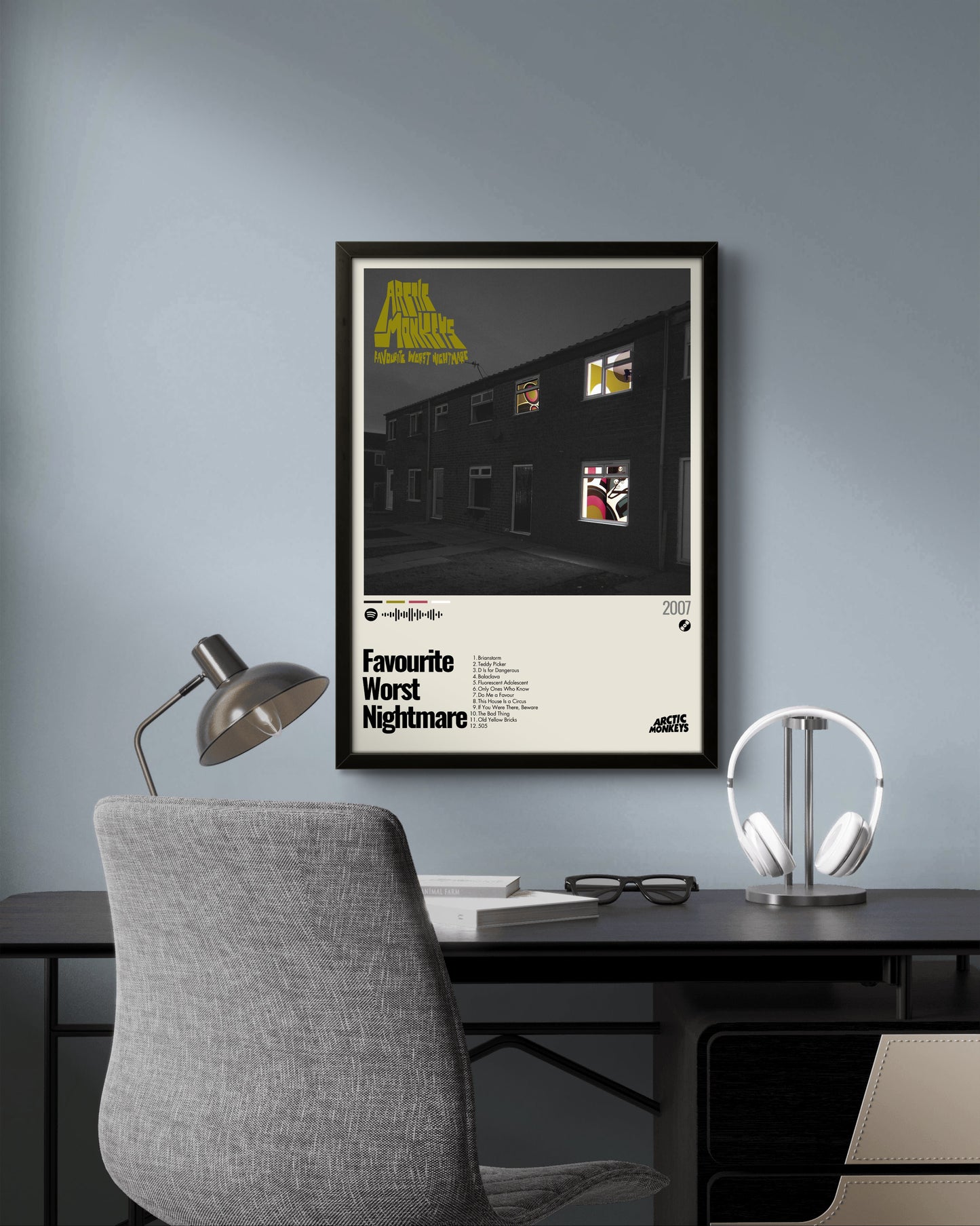 Quadro: Favourite Worst Nightmare (2007) by Arctic Monkeys