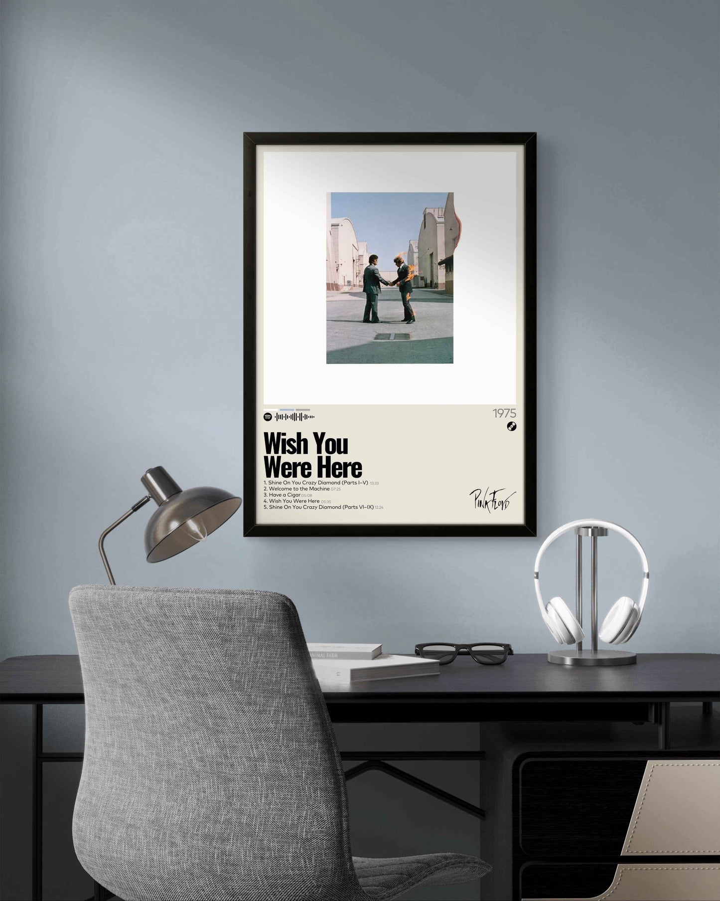 Quadro: Wish You Were Here (1975) by Pink Floyd