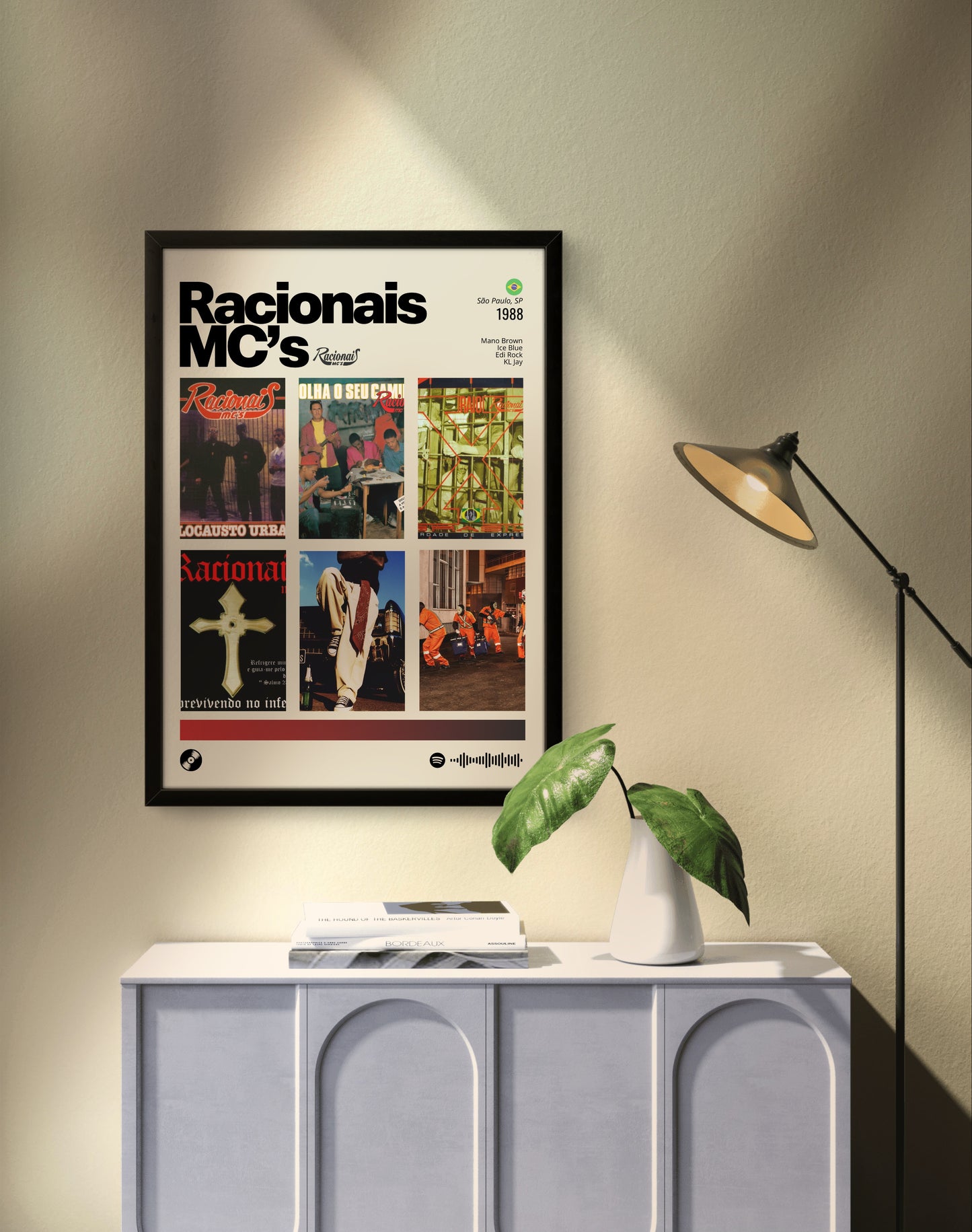 Quadro: Racionais MC's / Discografia (1988)
