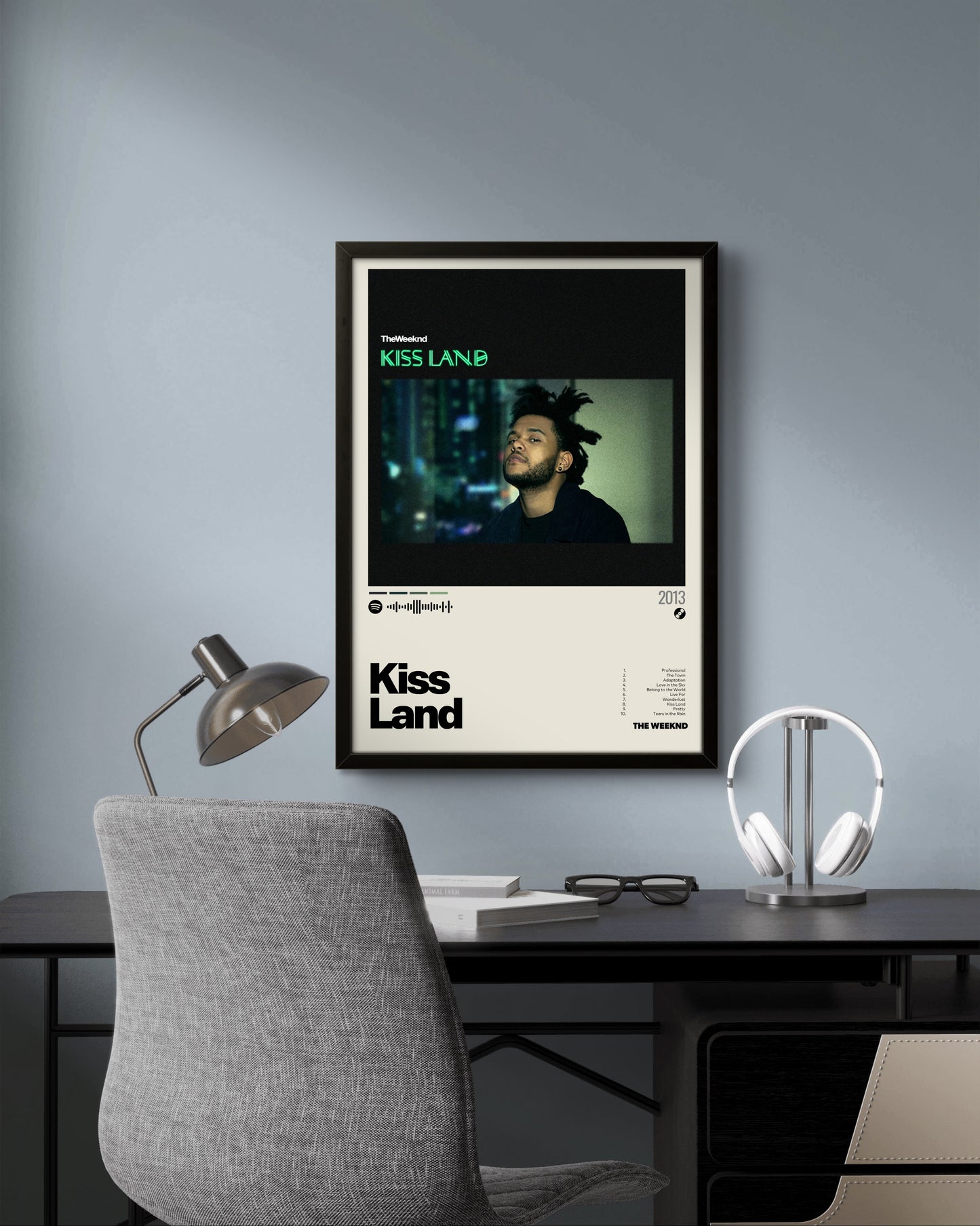 Quadro: Kiss Land (2013) by The Weeknd