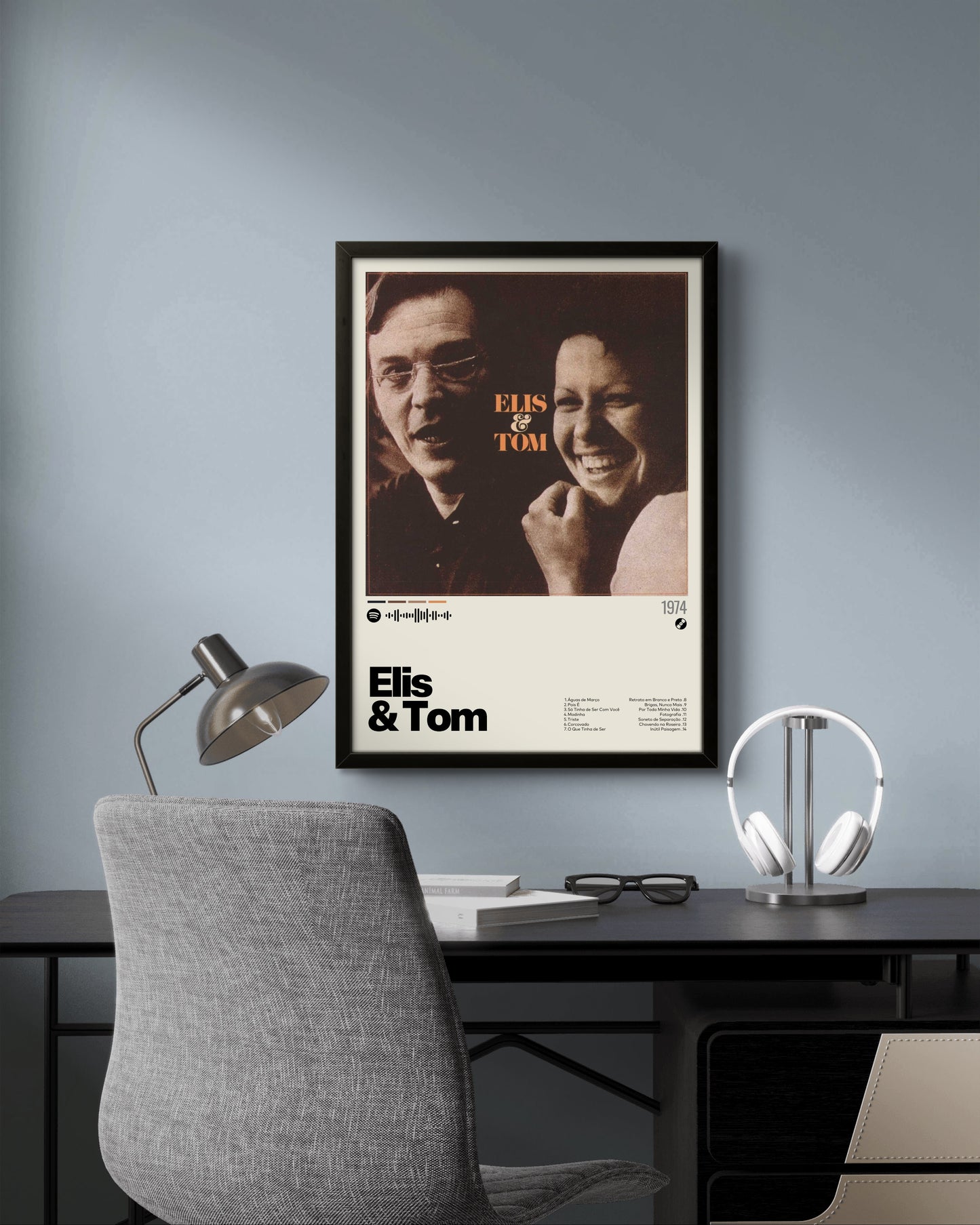 Quadro: Elis & Tom (1974) por Elis Regina & Tom Jobim