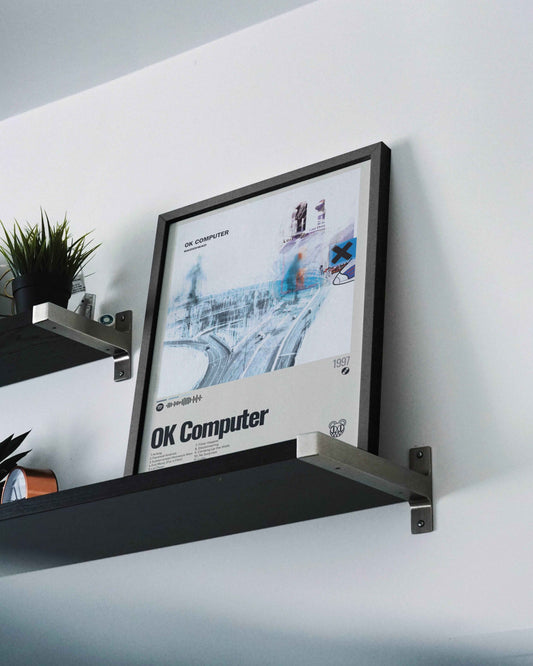 Quadro: OK Computer (1997) by Radiohead