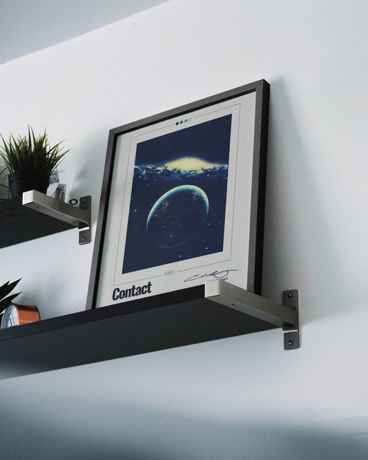 Quadro: Contato (1985) by Carl Sagan