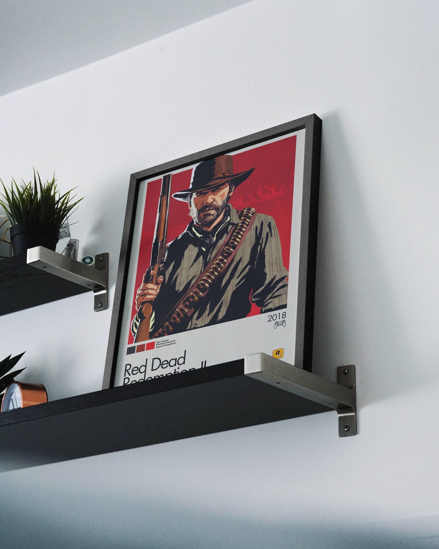 Quadro: Red Dead Redemption 2 (2018) v2 - Quadraê