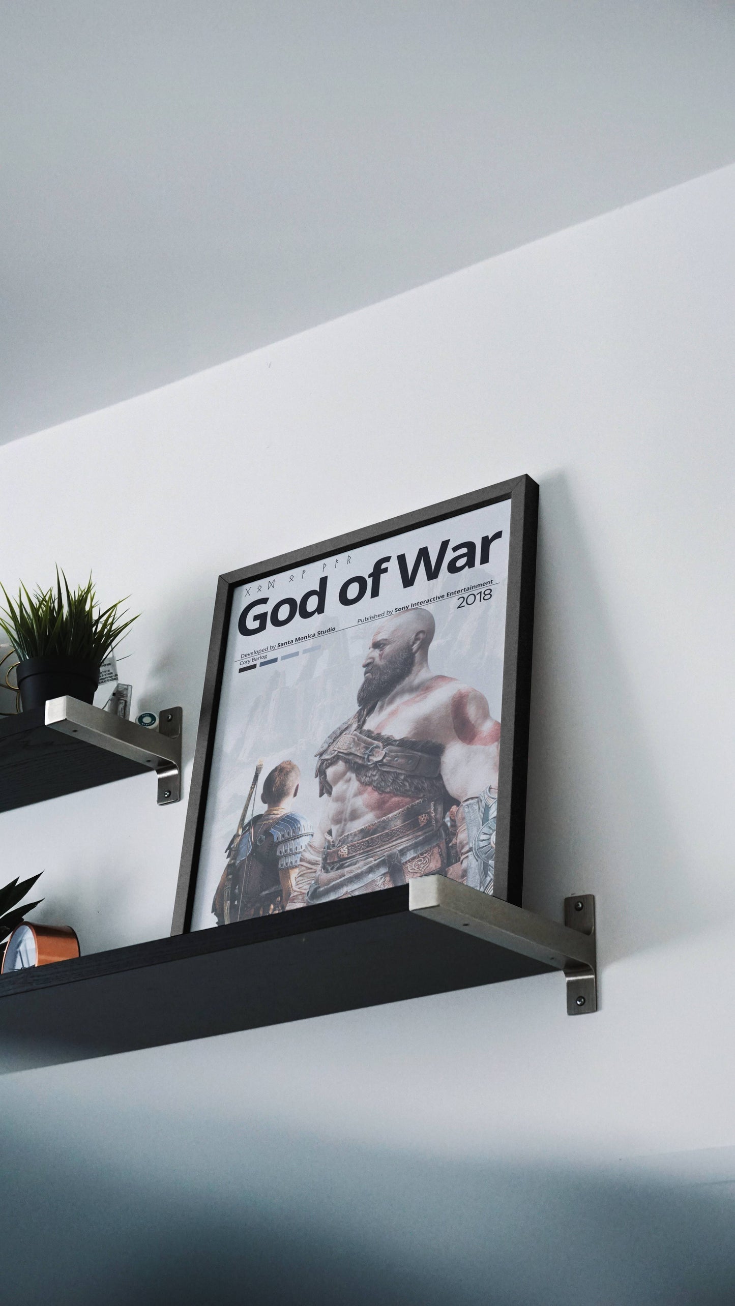 Quadro: God of War (2018) v2 - Quadraê