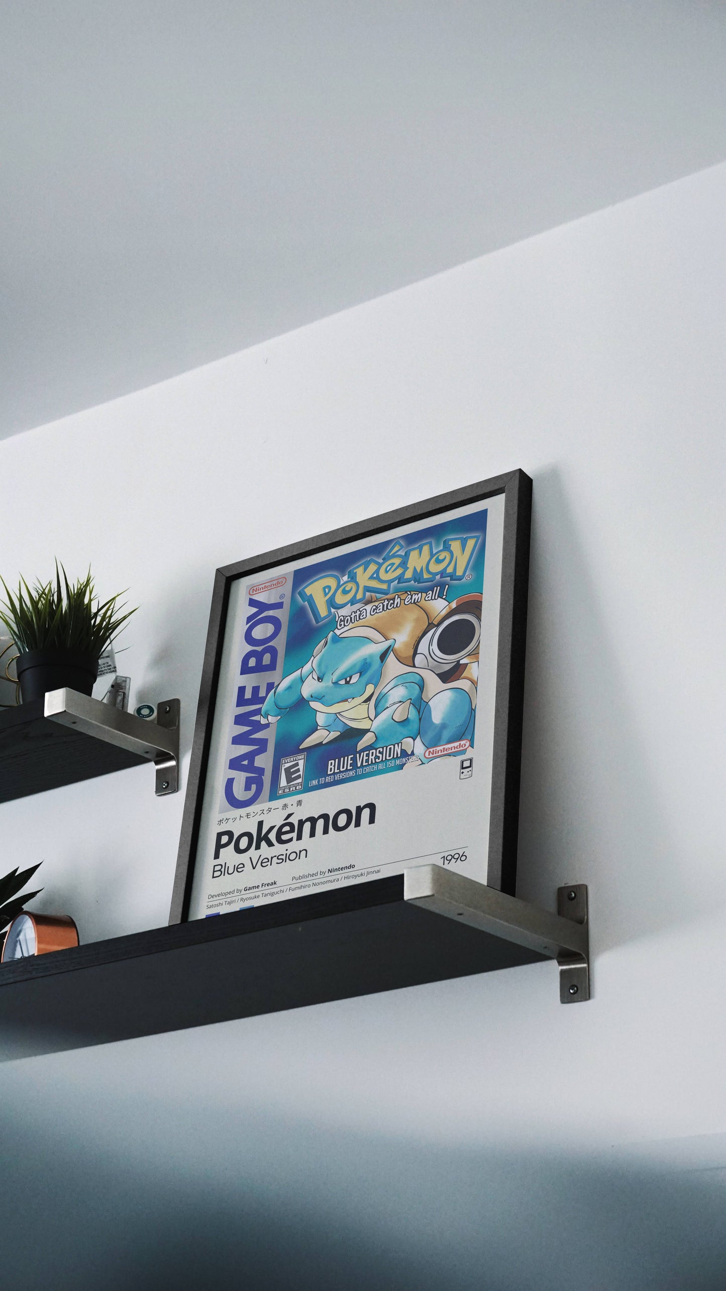 Quadro: Pokémon Blue (1996) - Quadraê