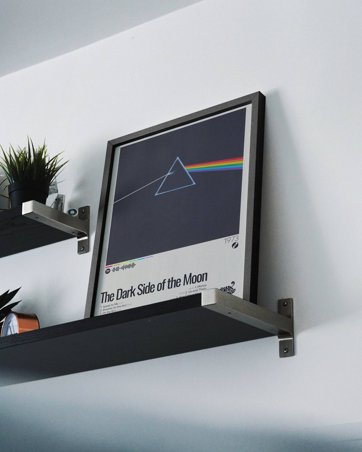 Quadro: The Dark Side of the Moon (1973) by Pink Floyd - Quadraê