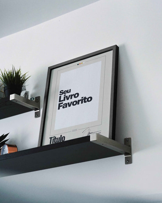 Quadro: PERSONALIZE Seu Livro (2025)