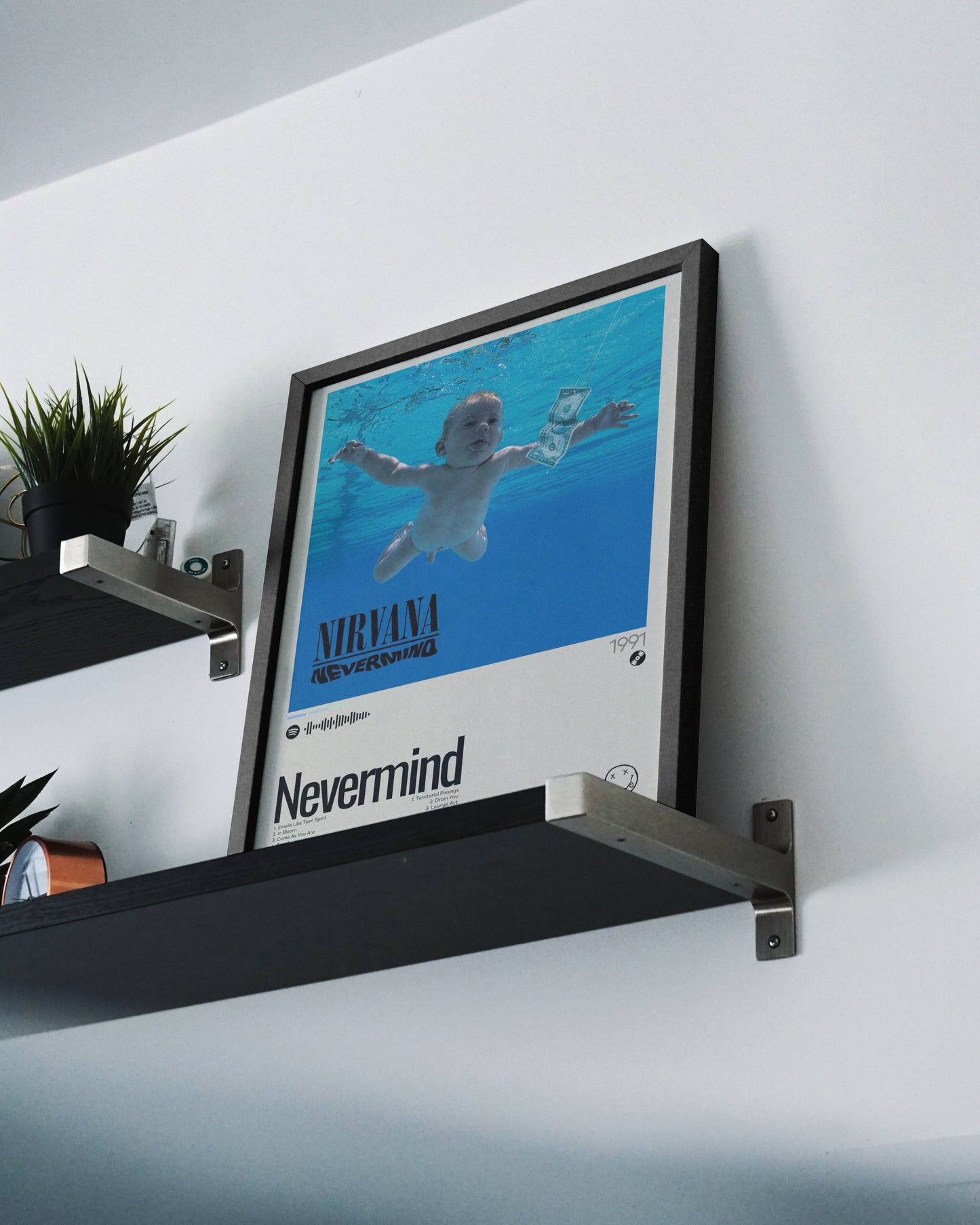 Quadro: Nevermind (1991) by Nirvana - Quadraê