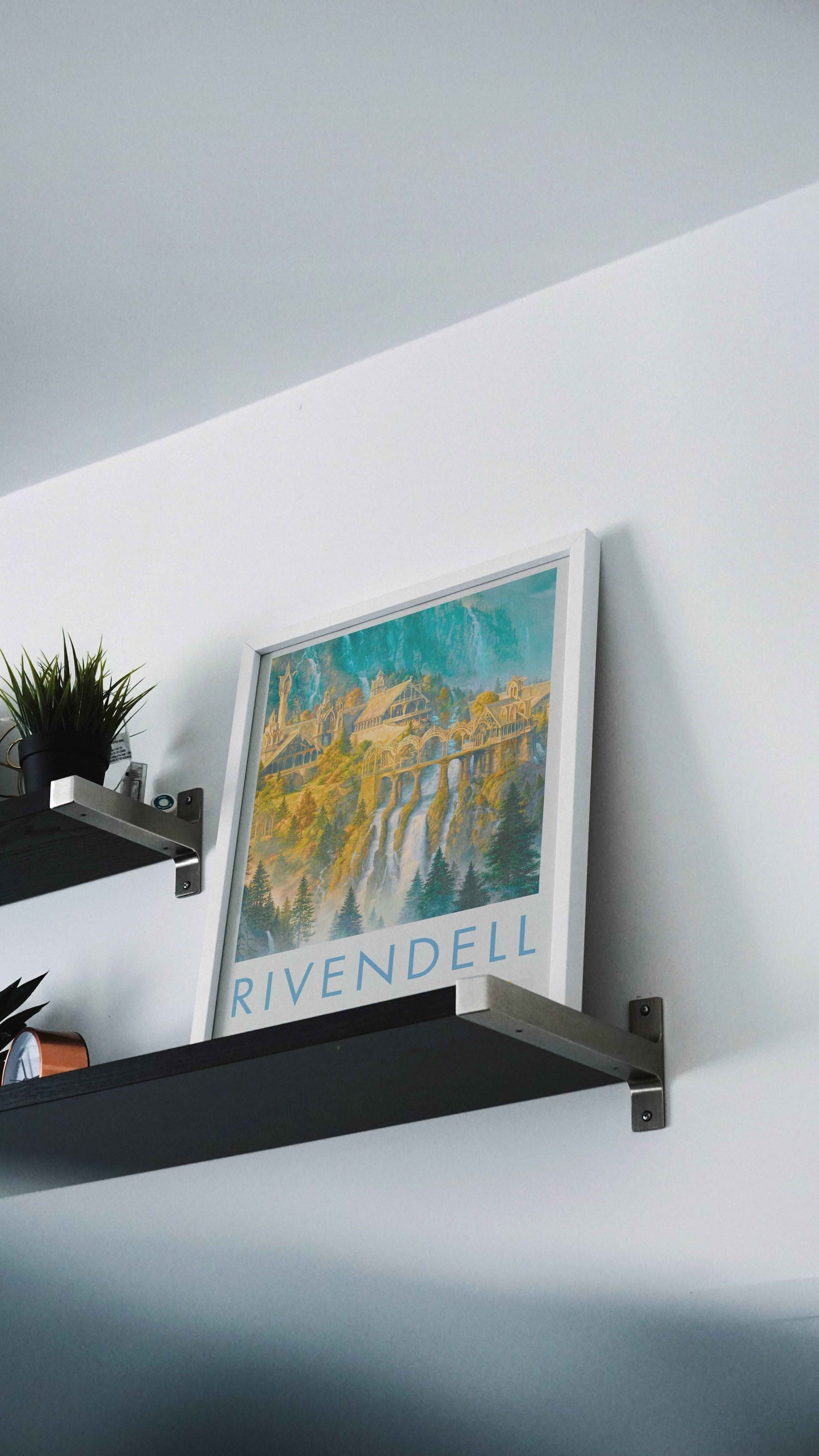 Quadro: Rivendell / Valfenda (O Senhor dos Anéis)