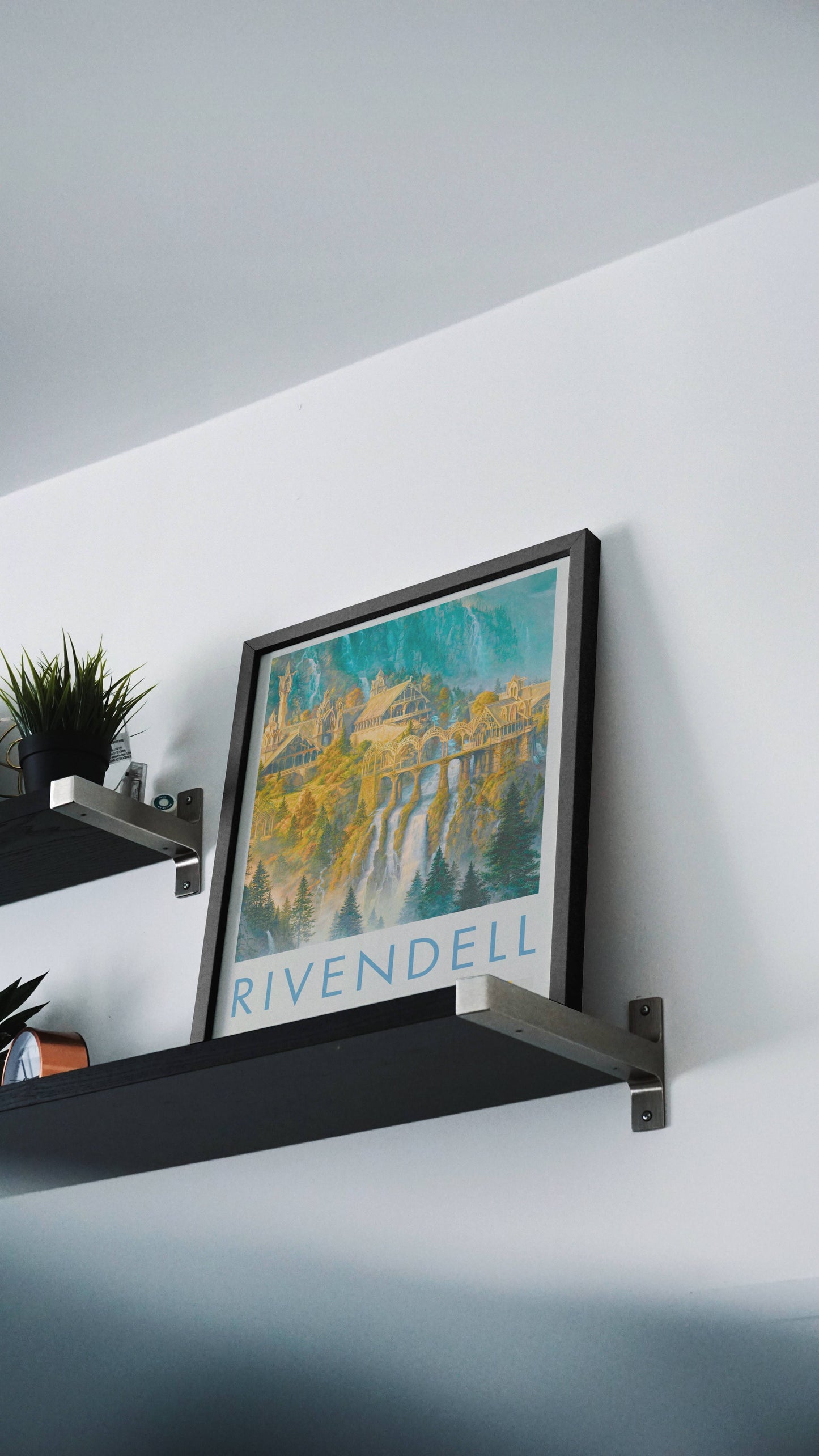 Quadro: Rivendell / Valfenda (O Senhor dos Anéis)