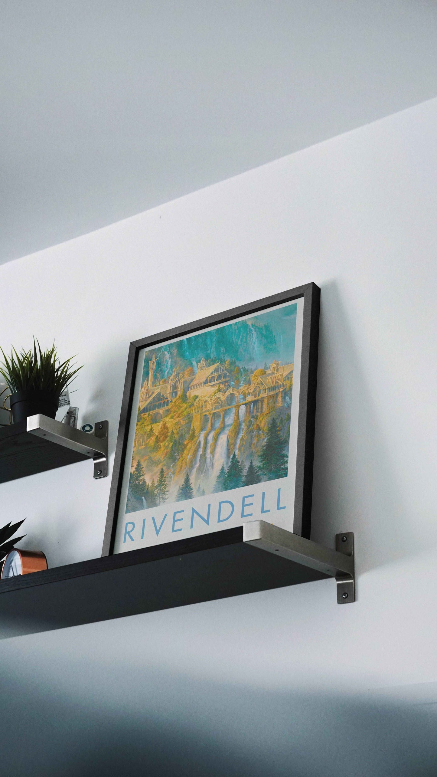 Quadro: Rivendell / Valfenda (O Senhor dos Anéis)