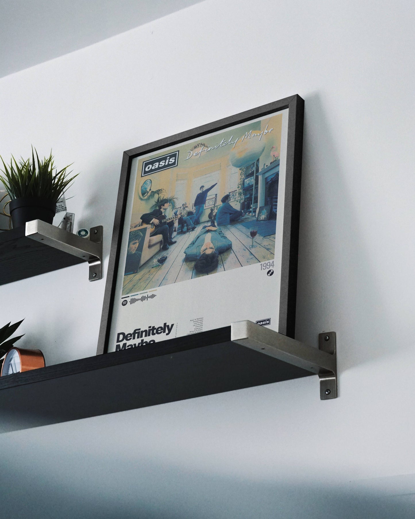 Quadro: Definitely Maybe (1994) by Oasis