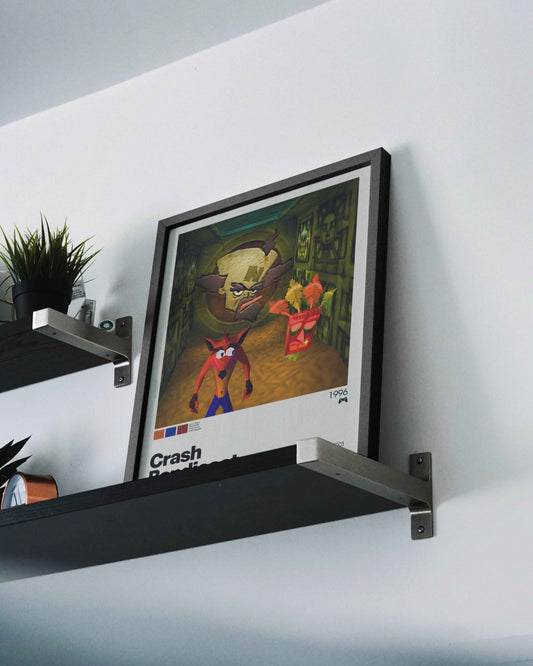 Quadro: Crash Bandicoot (1996)