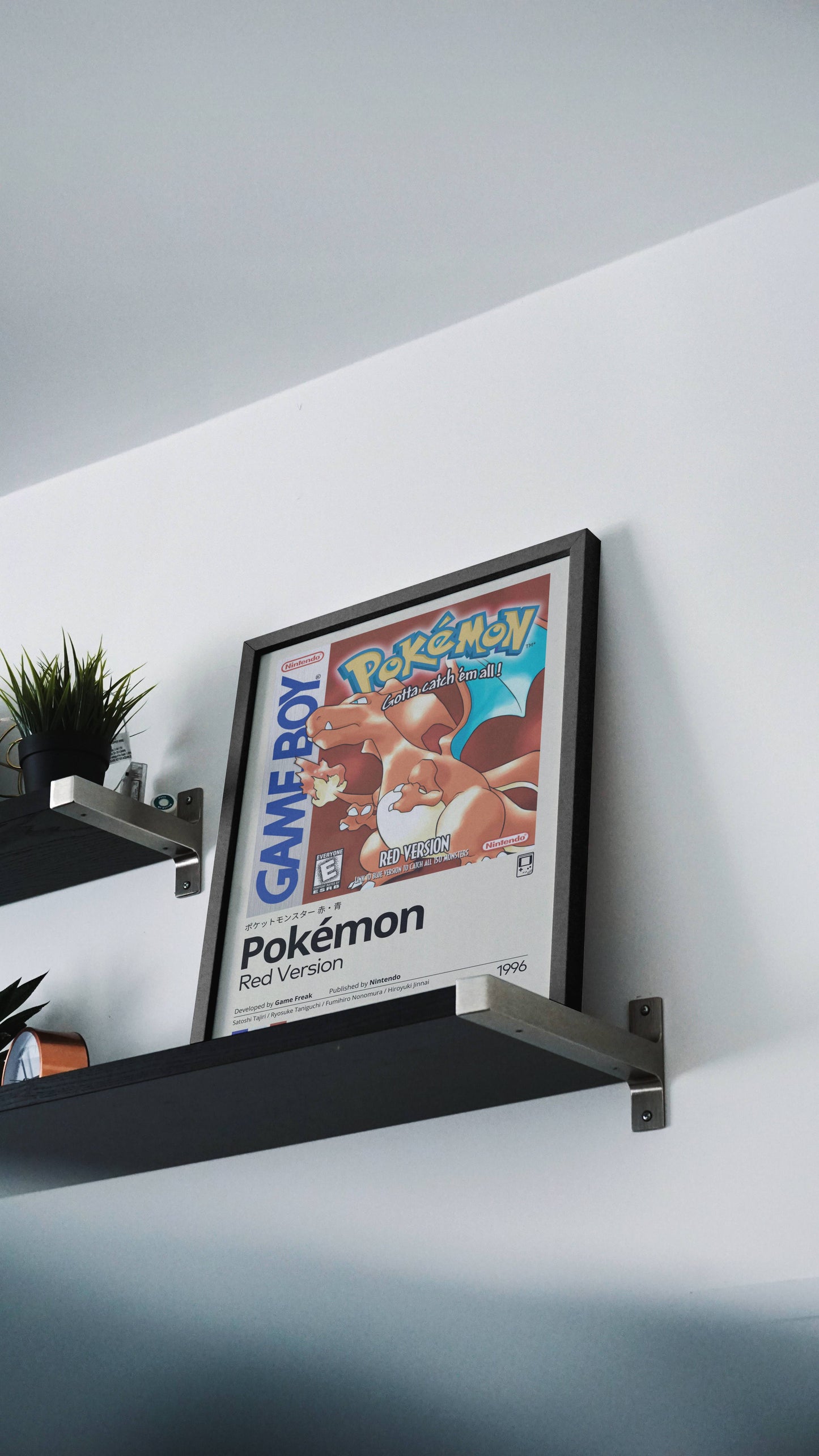 Quadro: Pokémon Red (1996) - Quadraê