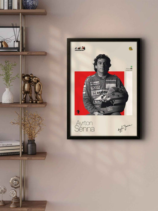 Quadro: Ayrton Senna / McLaren (F1) v2