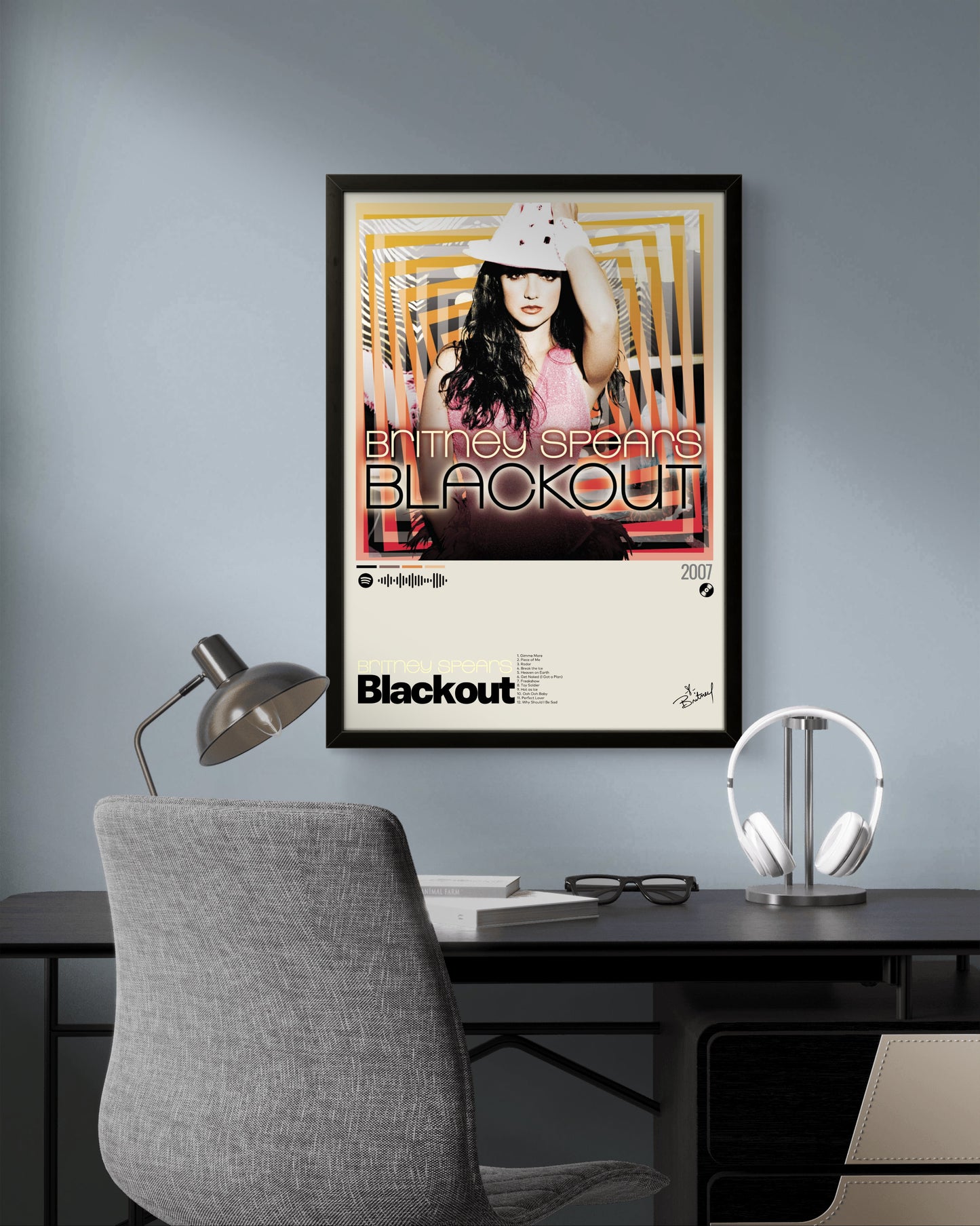 Quadro: Blackout (2007) by Britney Spears