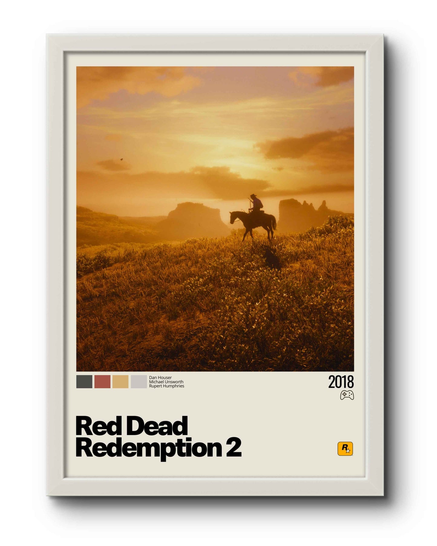Quadro: Red Dead Redemption 2 (2018) v3