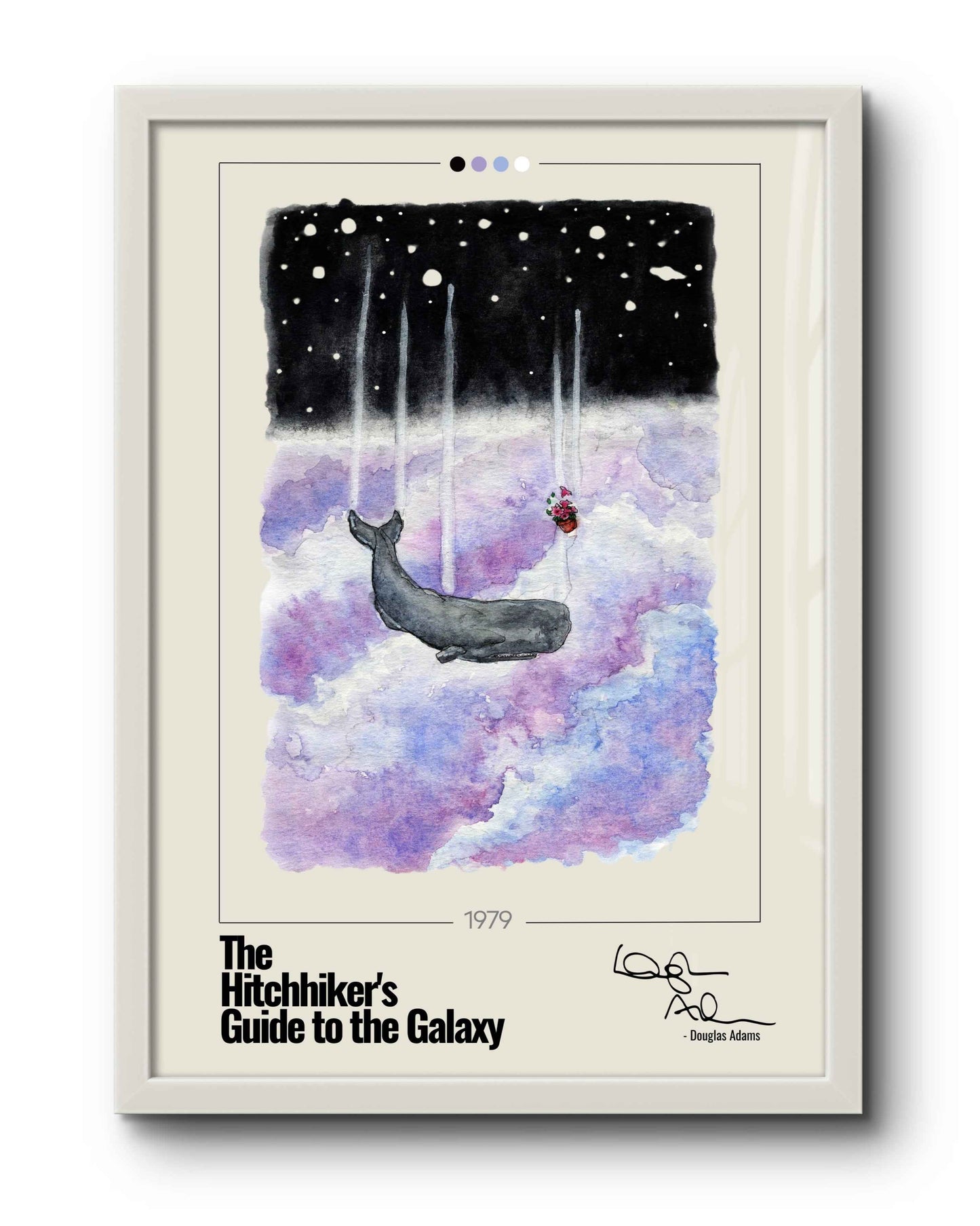 Quadro: O Guia do Mochileiro das Galáxias (1979) by Douglas Adams