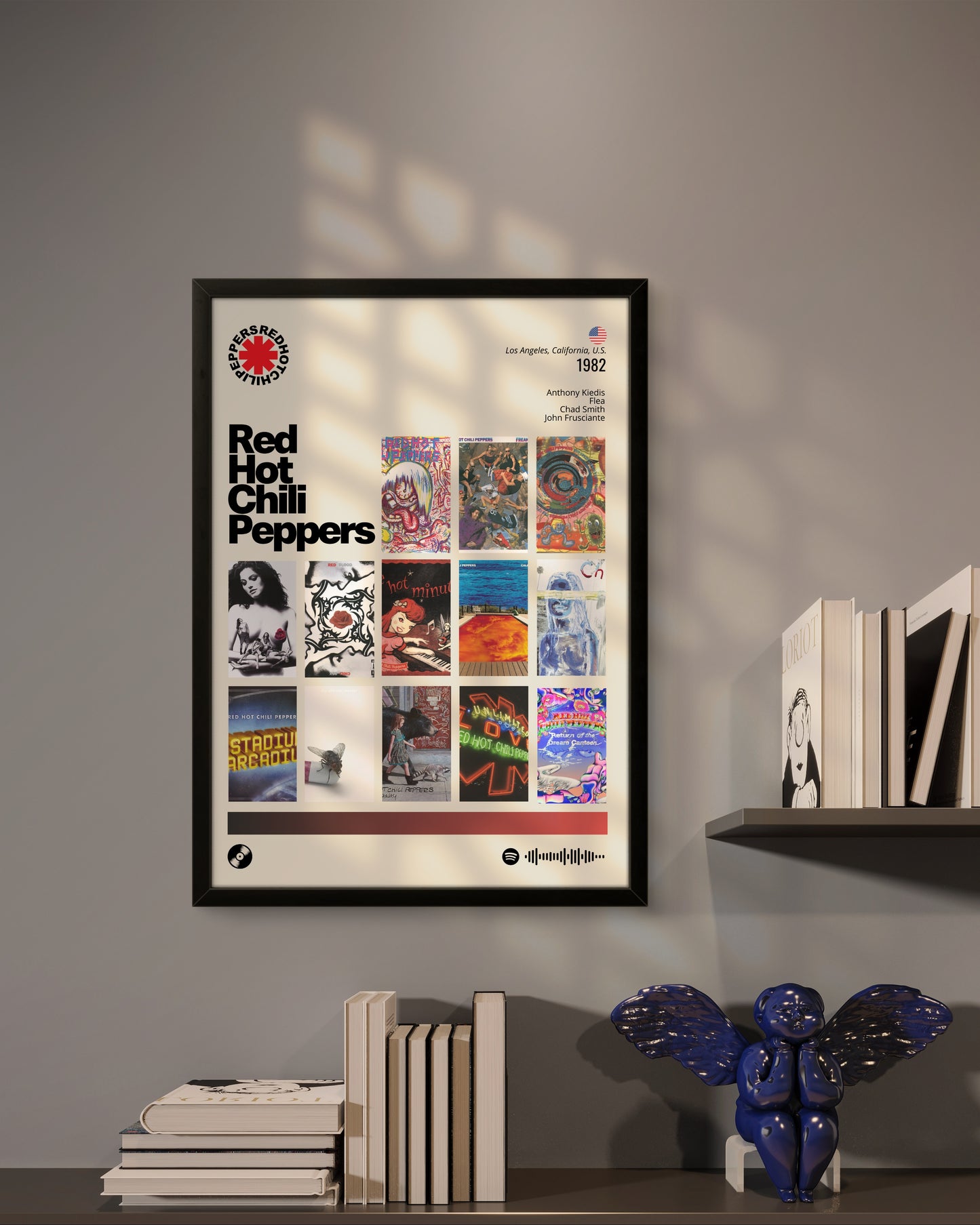 Quadro: Red Hot Chili Peppers / Discografia (1982)