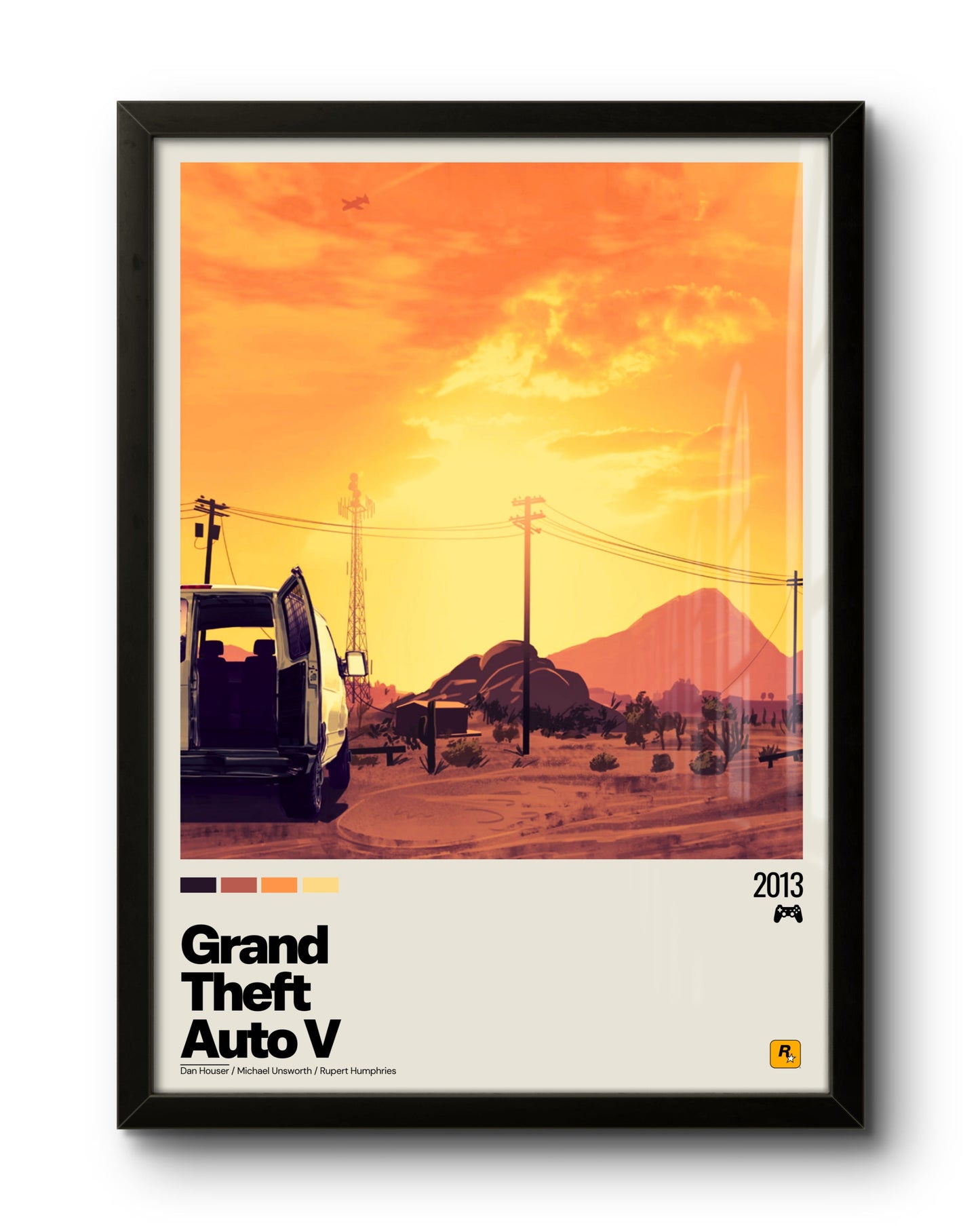 Quadro: Grand Theft Auto V / GTA V (2013)