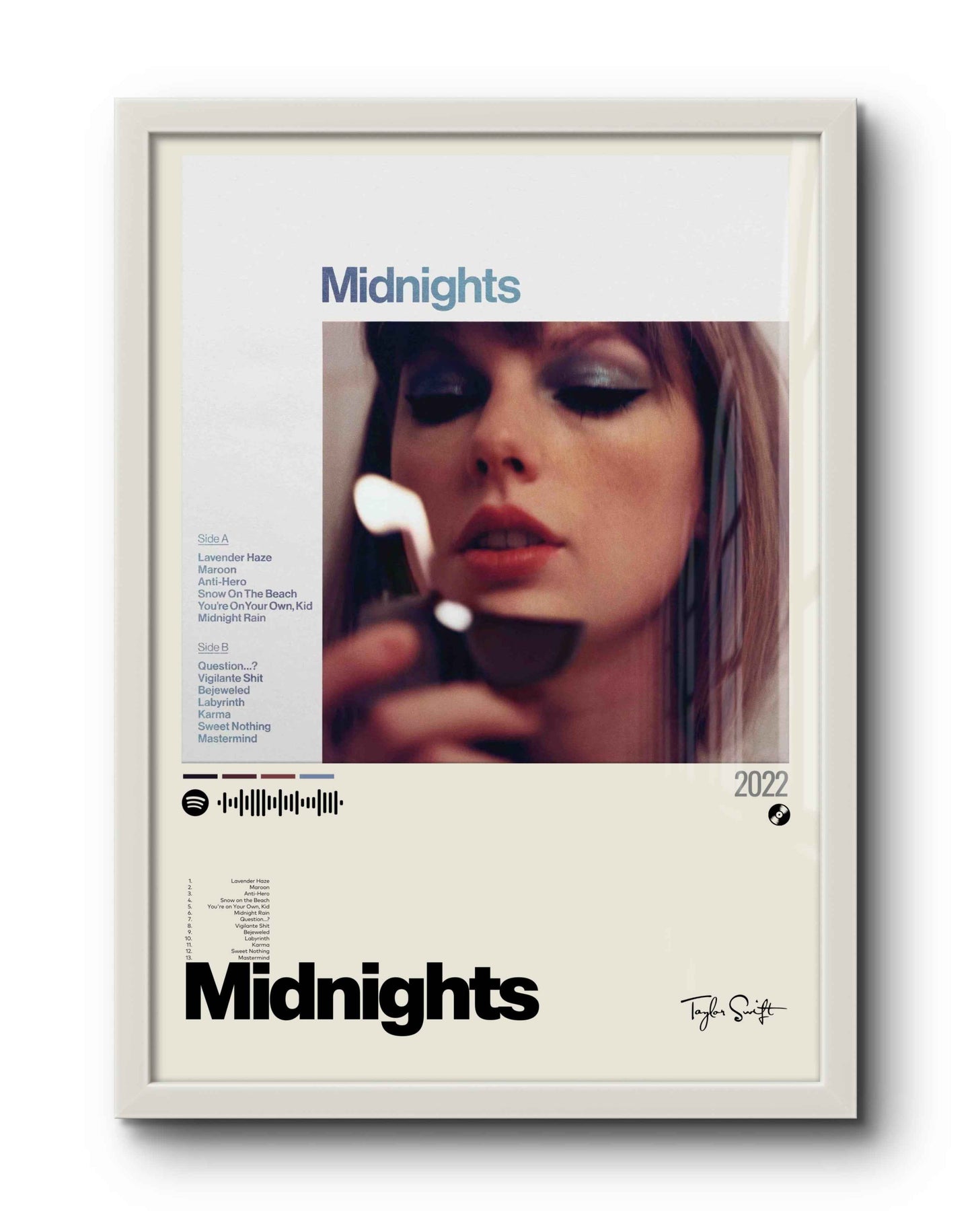 Quadro: Midnights (2022) by Taylor Swift