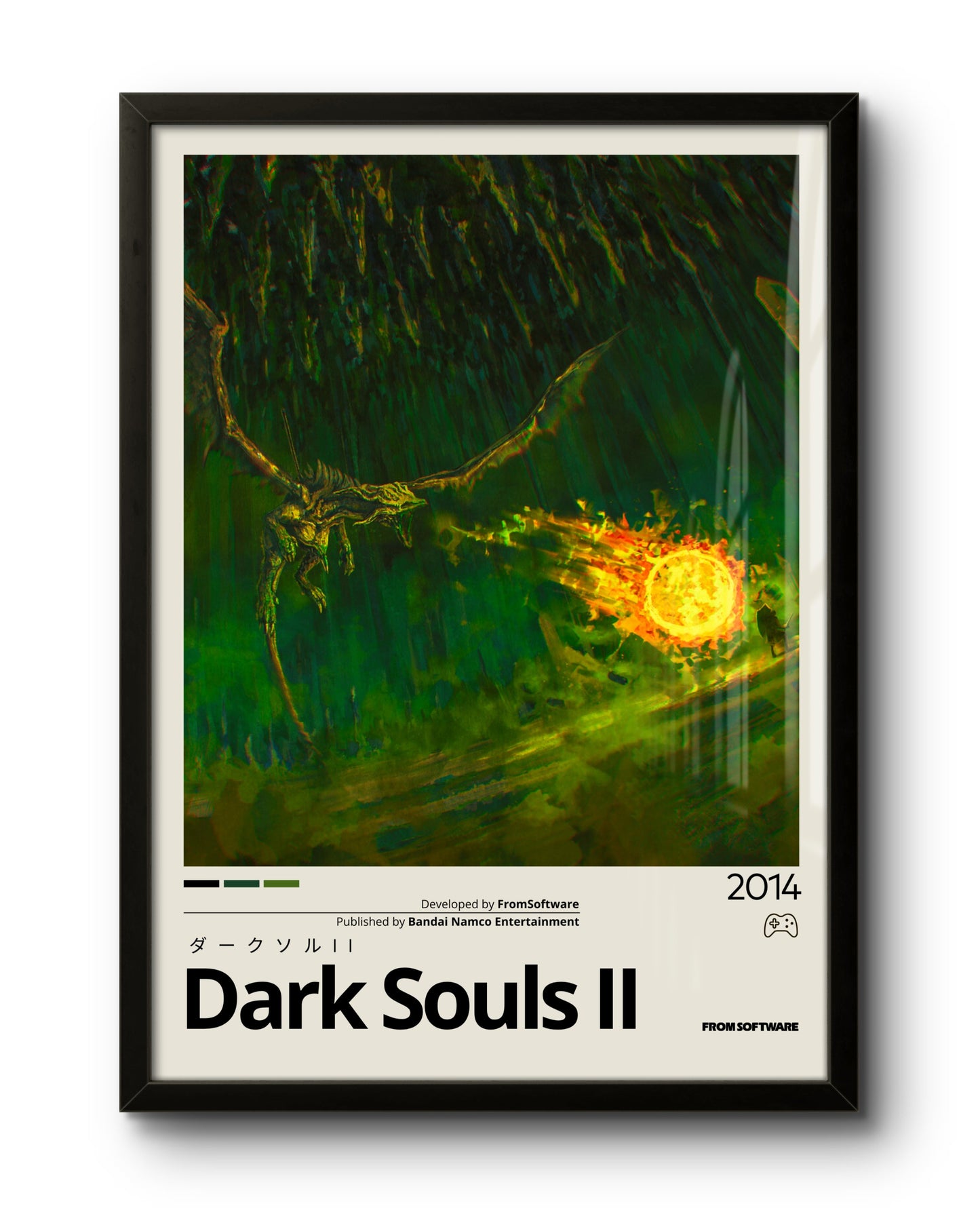 Quadro: Dark Souls II (2014) / Sinh